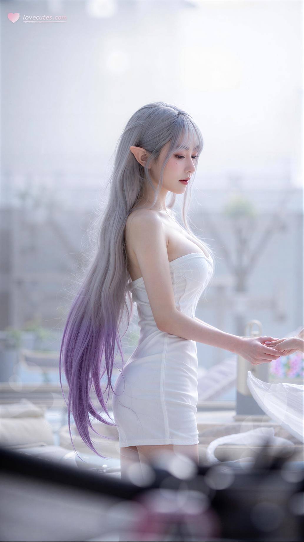 AI 생성 애니메이션 소녀 - Patreon 리얼 COS合集2: 다양한 캐릭터 수영복, 속옷, 유니폼 미모 66P