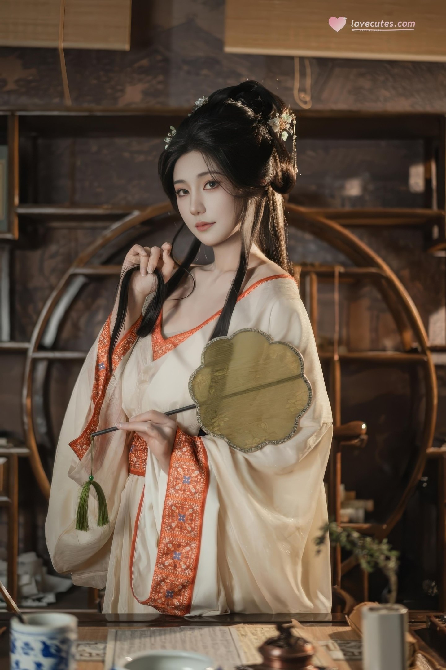 [私房] 星澜是澜澜叫澜妹呀 - 痴情缚：古风绳缚薄纱 巨乳露点私房 74P1V