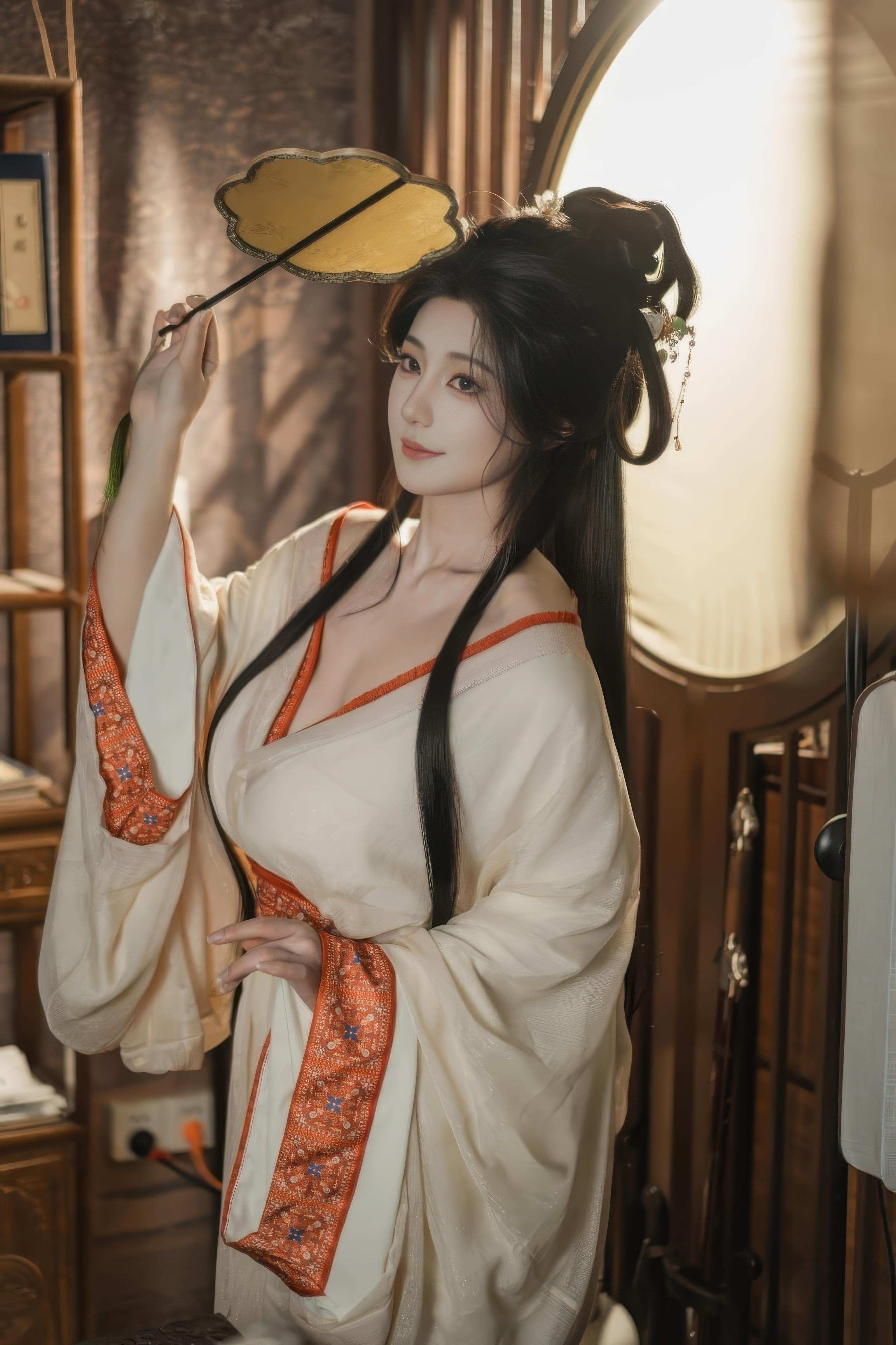 [私房] 星澜是澜澜叫澜妹呀 - 痴情缚：古风绳缚薄纱 巨乳露点私房 74P1V