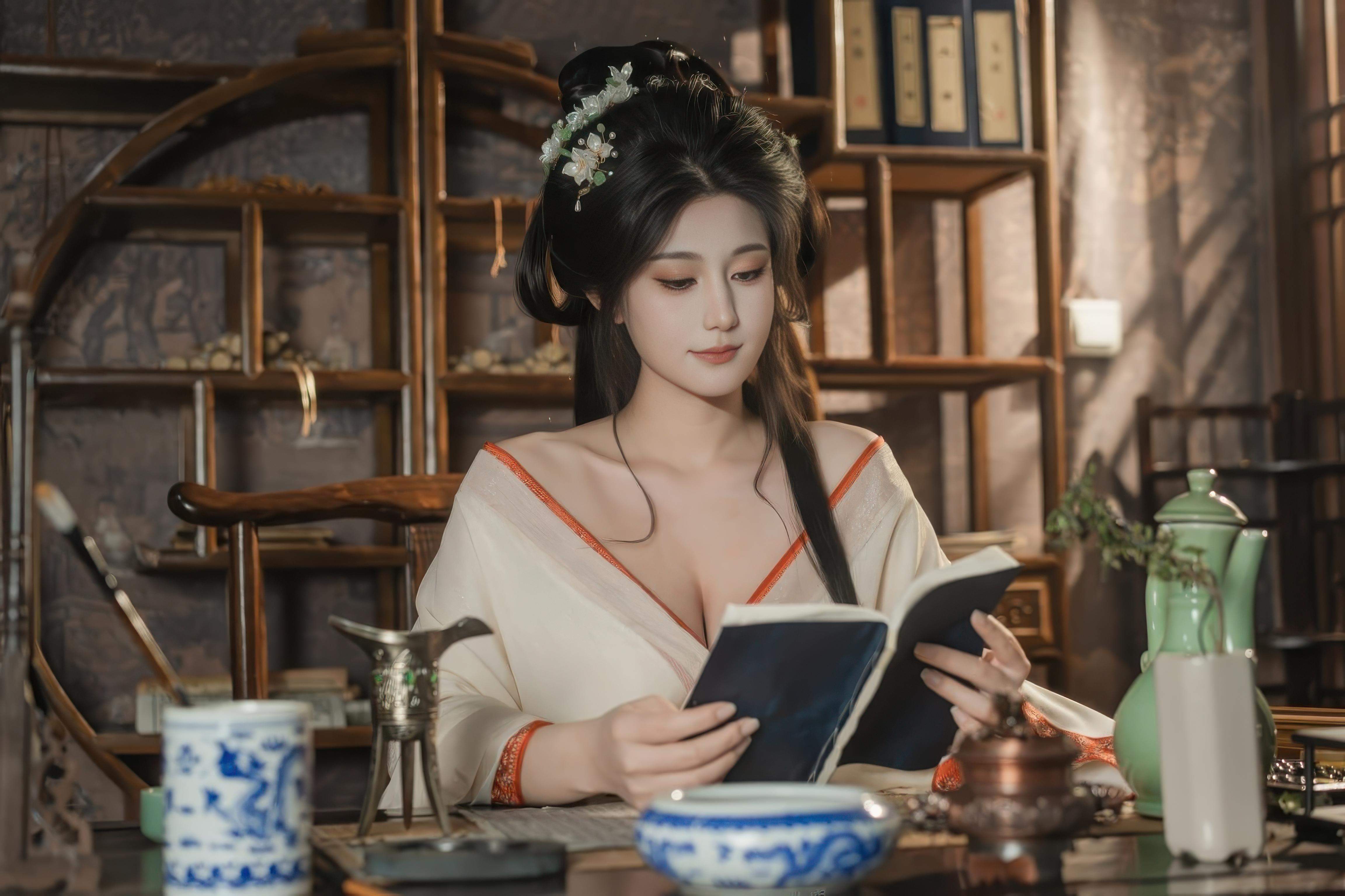 [私房] 星澜是澜澜叫澜妹呀 - 痴情缚：古风绳缚薄纱 巨乳露点私房 74P1V