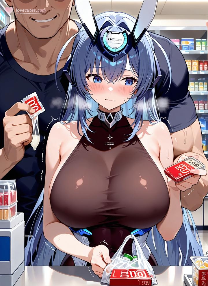 アズールレーン AI画像 碧蓝航线 新泽西：紧身衣湿身露点 ギャラリー 52P
