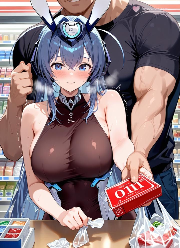 アズールレーン AI画像 碧蓝航线 新泽西：紧身衣湿身露点 ギャラリー 52P