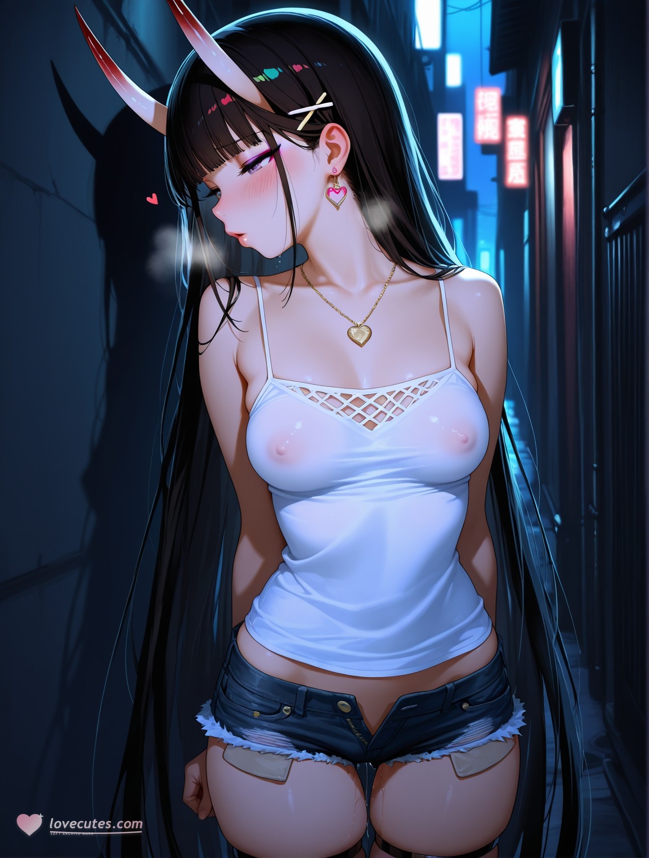 Azur Lane AI girls 碧蓝航线 能代 SLEEPWALKER Part1：蕾丝内衣紧身衣露穴 Gallery 143P