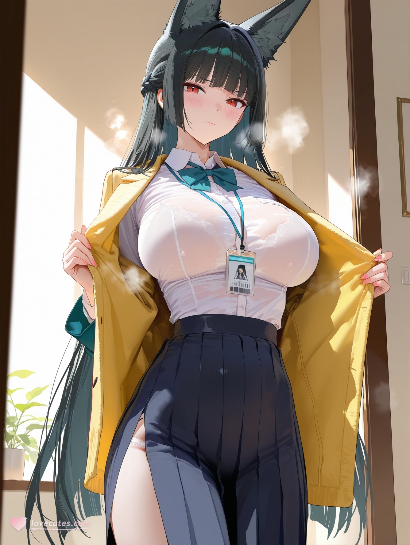 AI生成アニメ少女 - 绝区零 星見雅：湿身露穴 155P