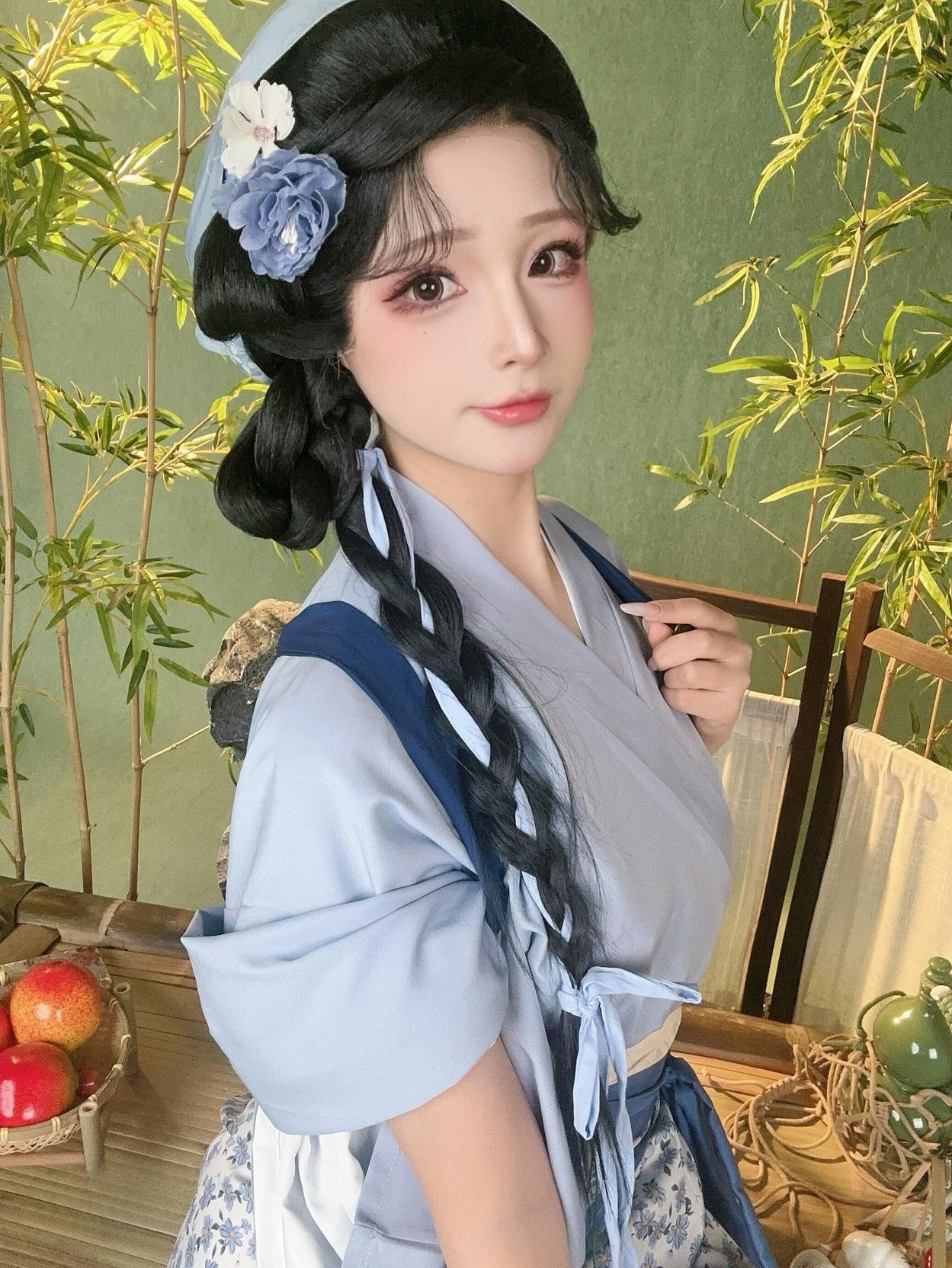 [私房] yuuhui玉汇 - 田园生活：蕾丝内衣露穴翘臀大尺度 48P