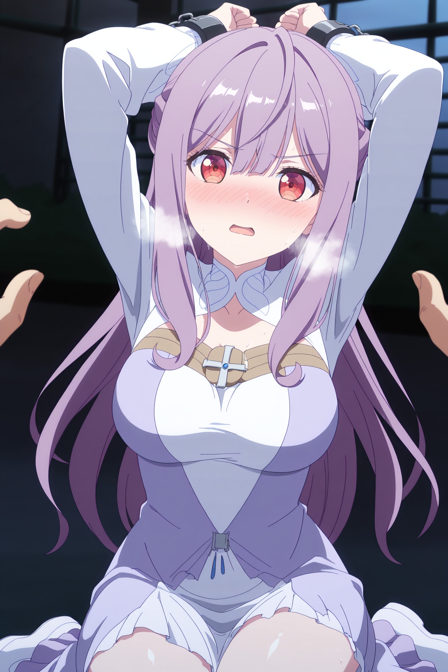 AI Generated Anime Girl - Saint Mia：女仆装床拍露穴 314P