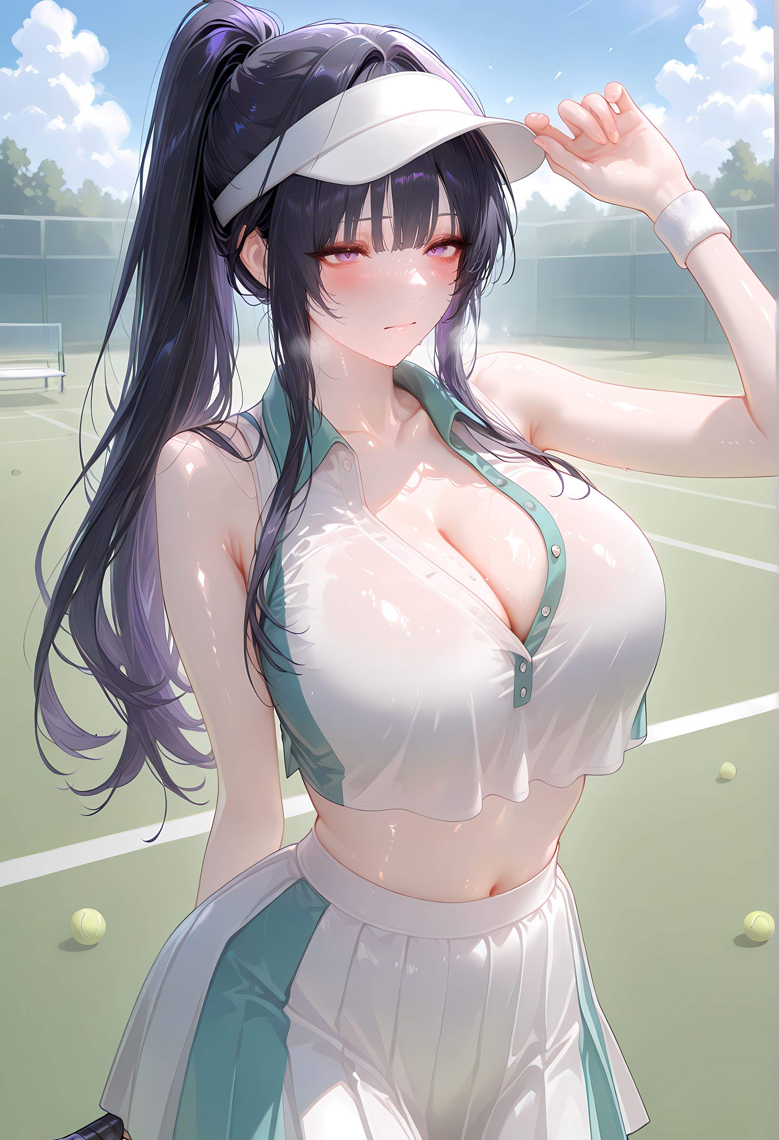 AI Generated Anime Girl - [NAKS] Seo Nari：黑丝私房床拍露穴 370P