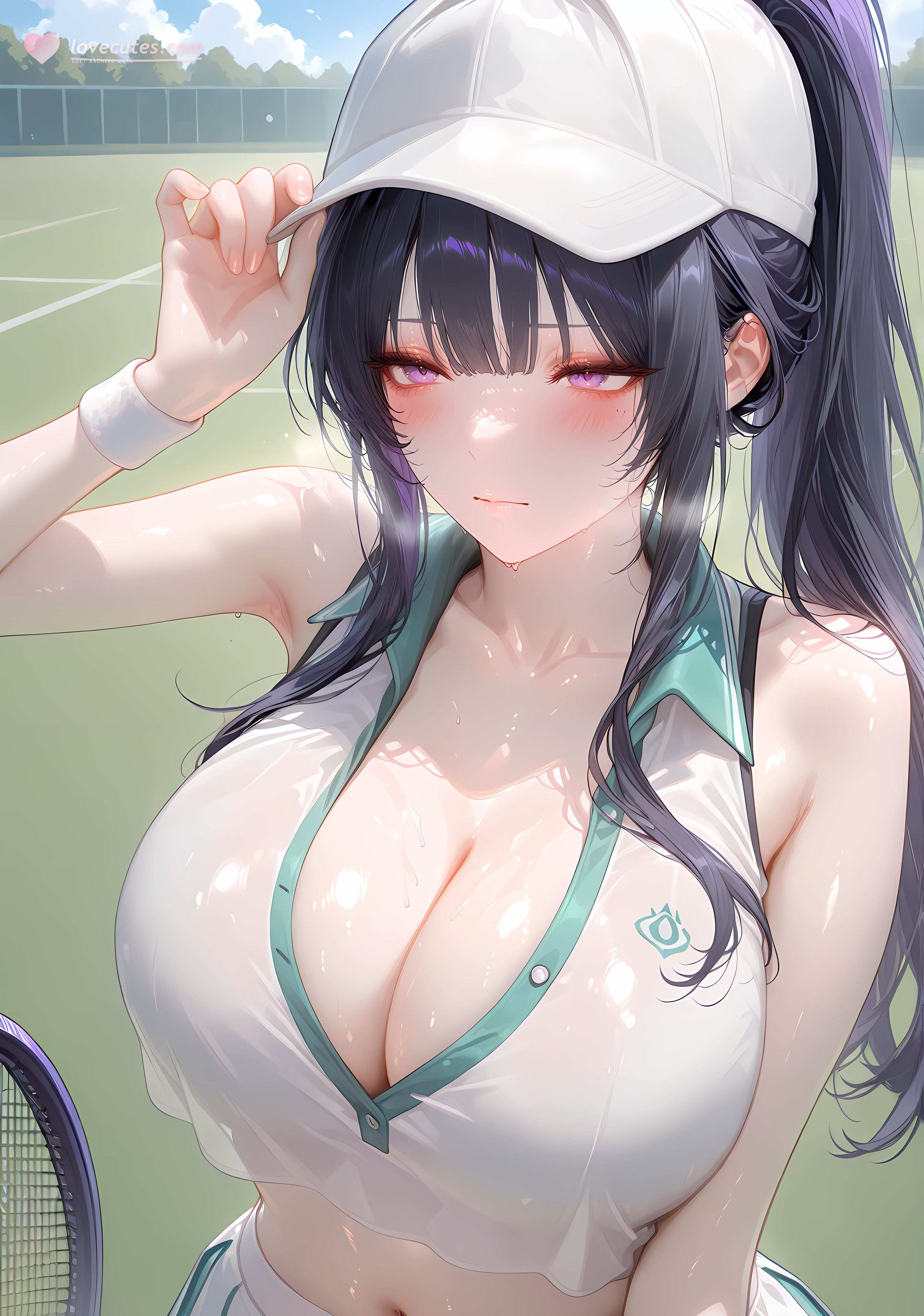 AI Generated Anime Girl - [NAKS] Seo Nari：黑丝私房床拍露穴 370P
