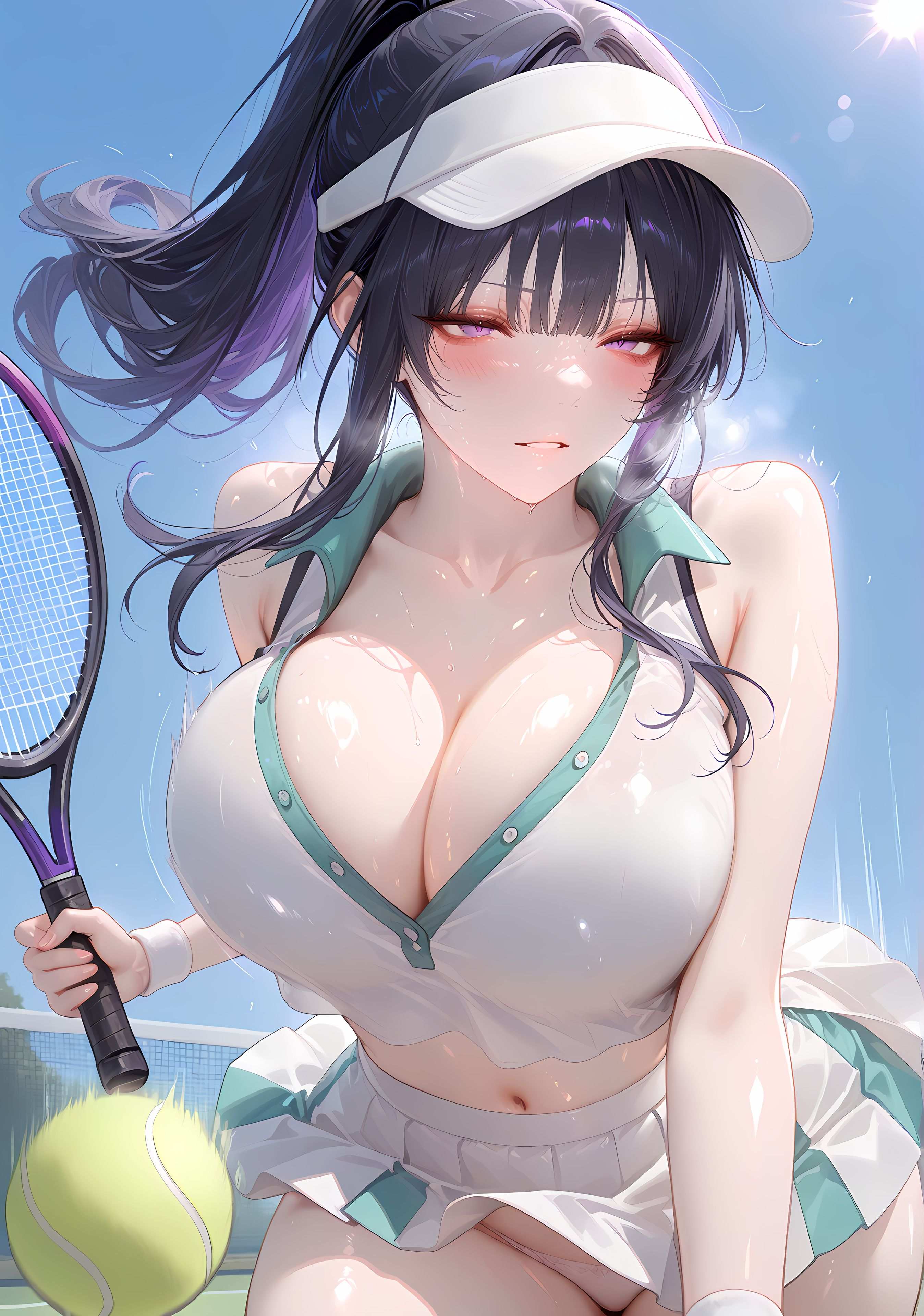 AI Generated Anime Girl - [NAKS] Seo Nari：黑丝私房床拍露穴 370P