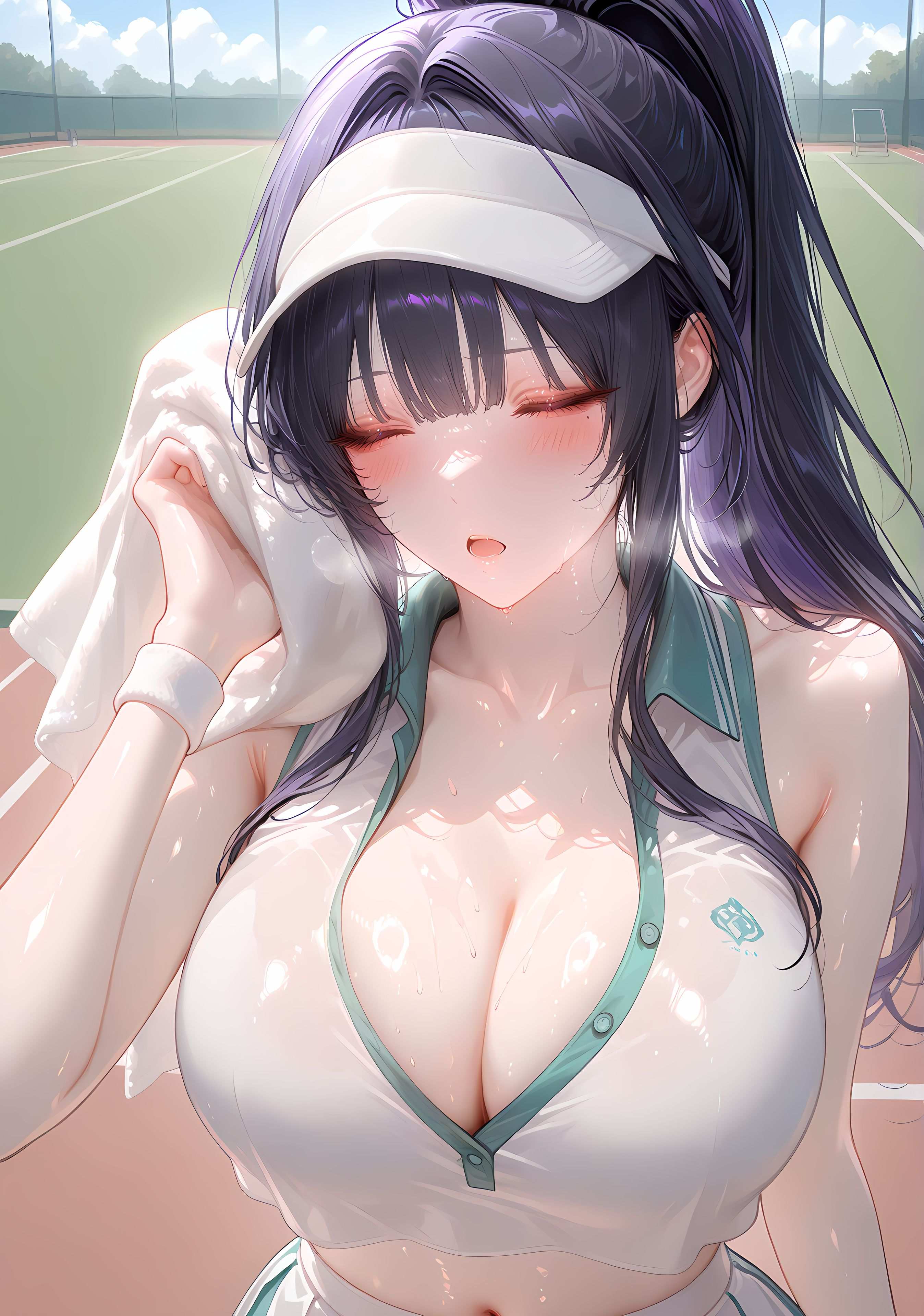 AI Generated Anime Girl - [NAKS] Seo Nari：黑丝私房床拍露穴 370P