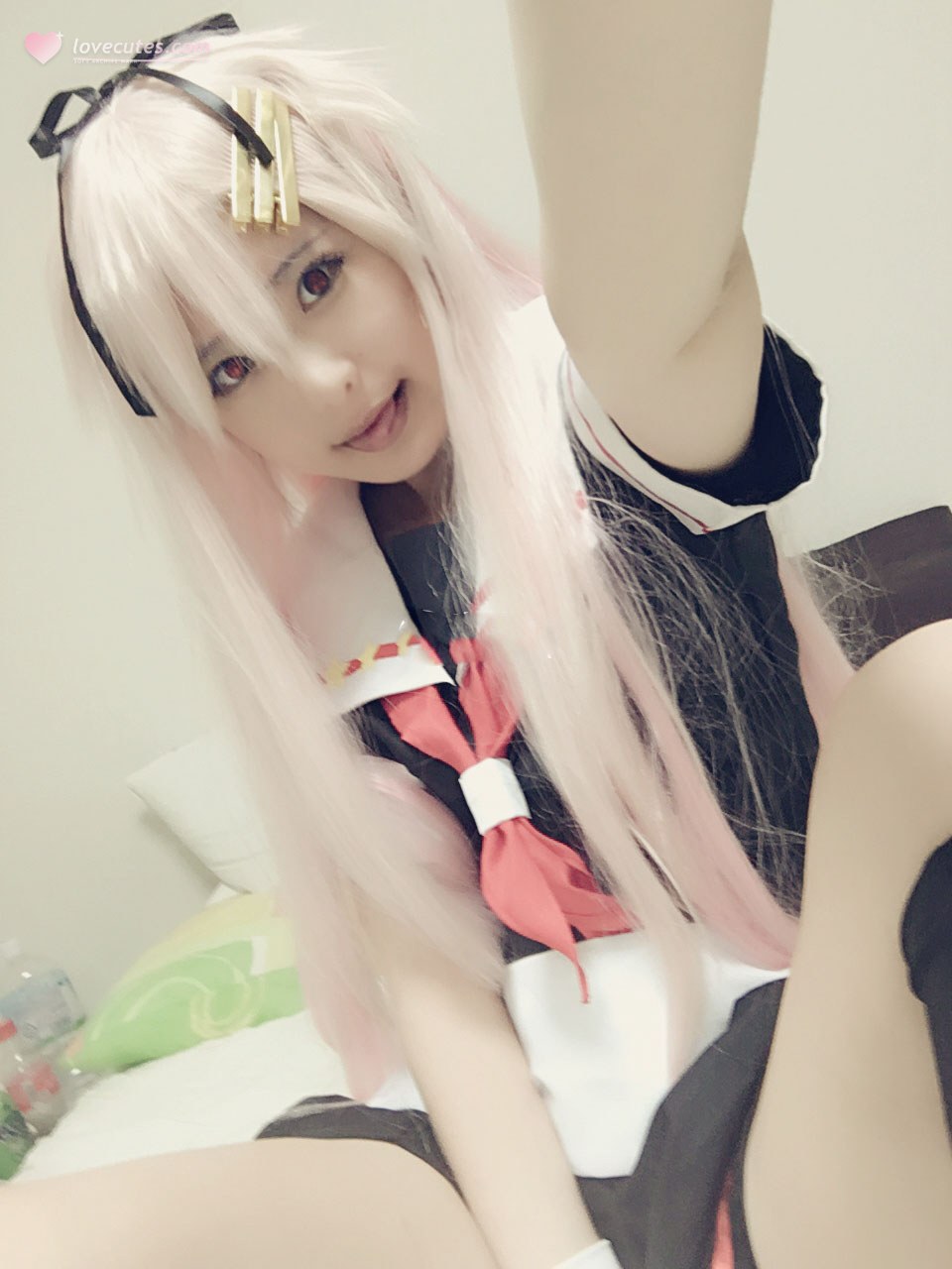 [cosplay] 习呆呆 - POI：制服长腿露点还原 28P2V