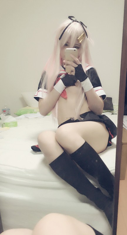 [cosplay] 习呆呆 - POI：制服长腿露点还原 28P2V