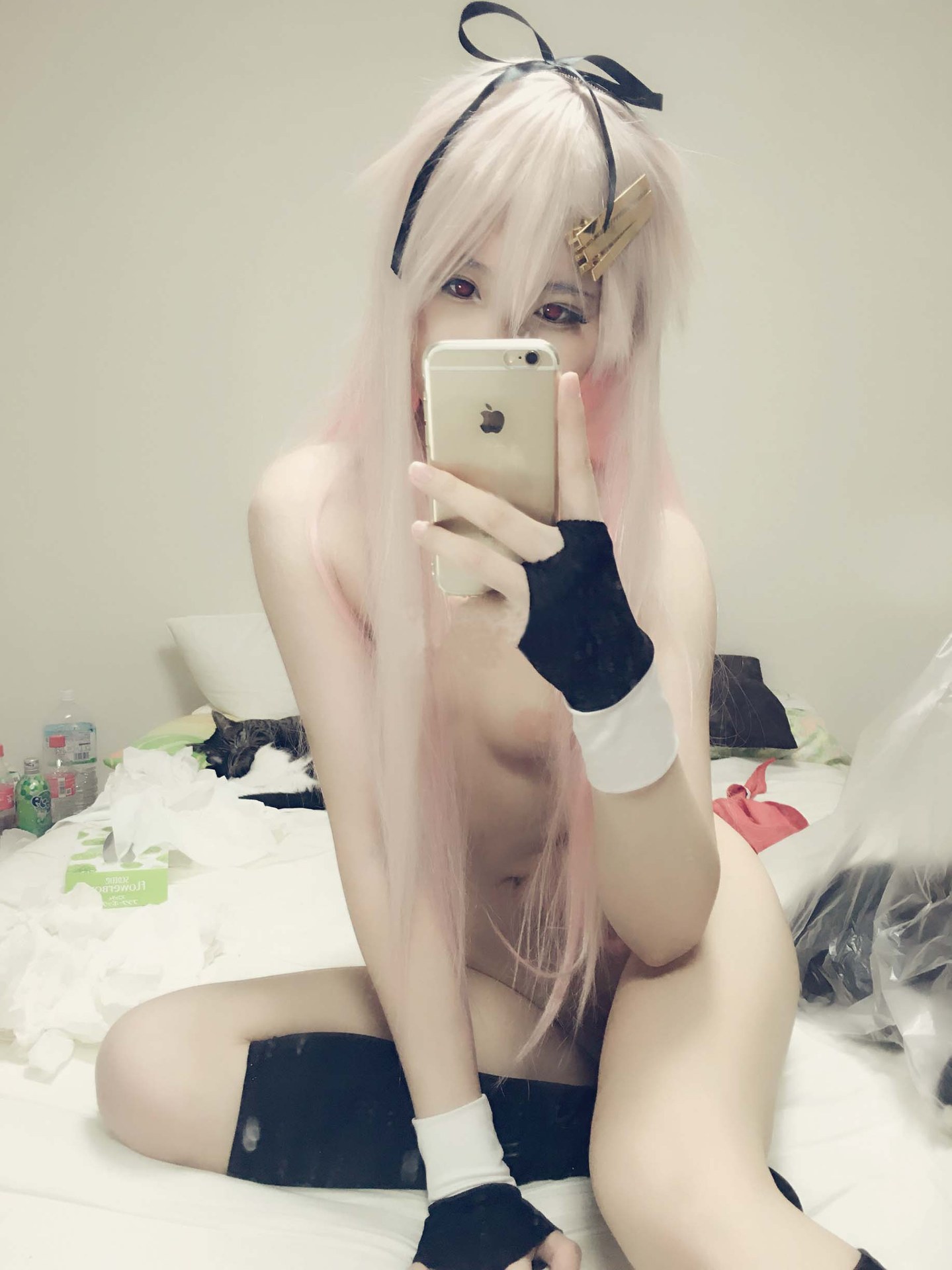 [cosplay] 习呆呆 - POI：制服长腿露点还原 28P2V