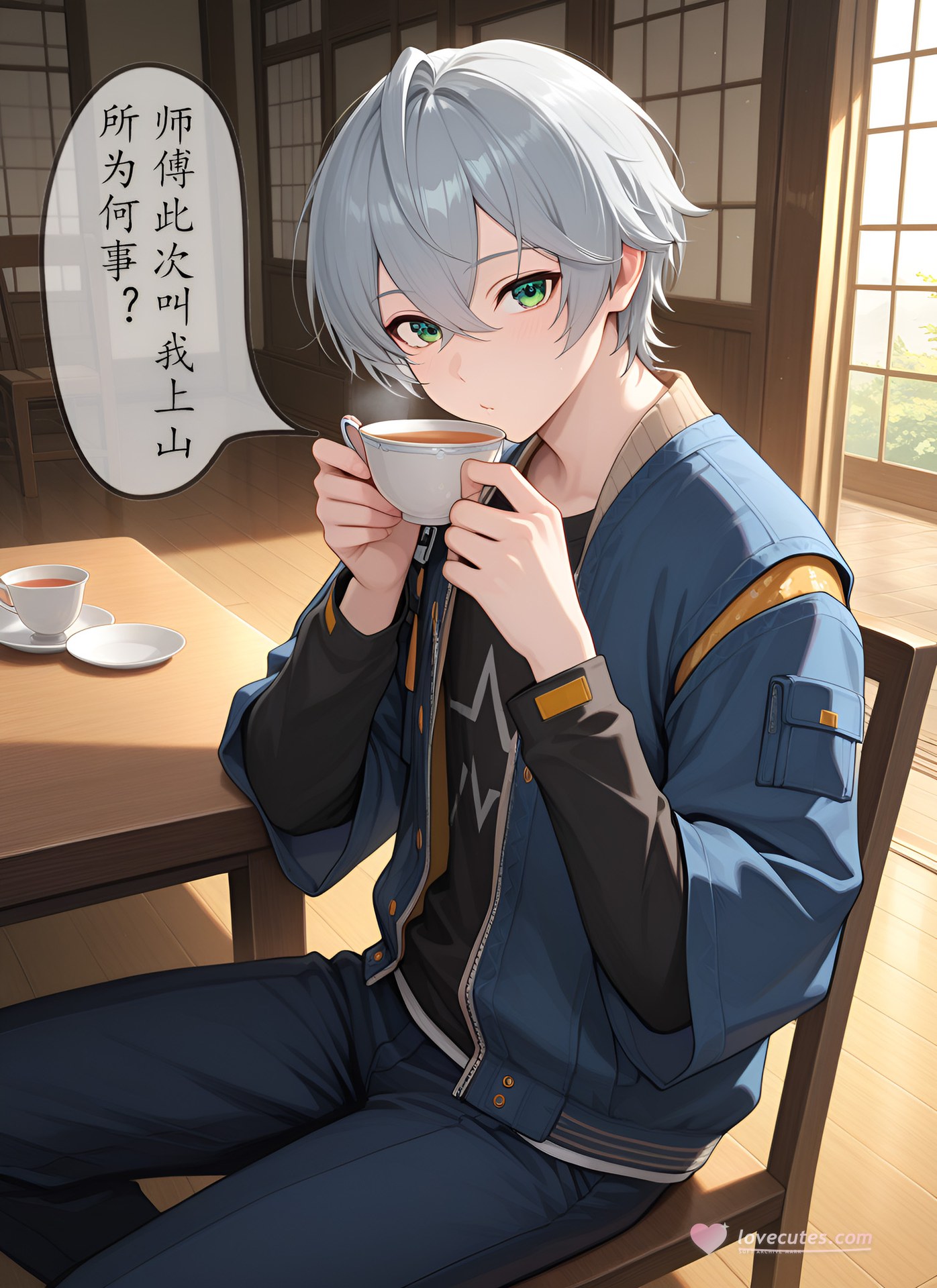 AI Generated Anime Girl - 仪玄绳匠：黑丝私房露穴 124P
