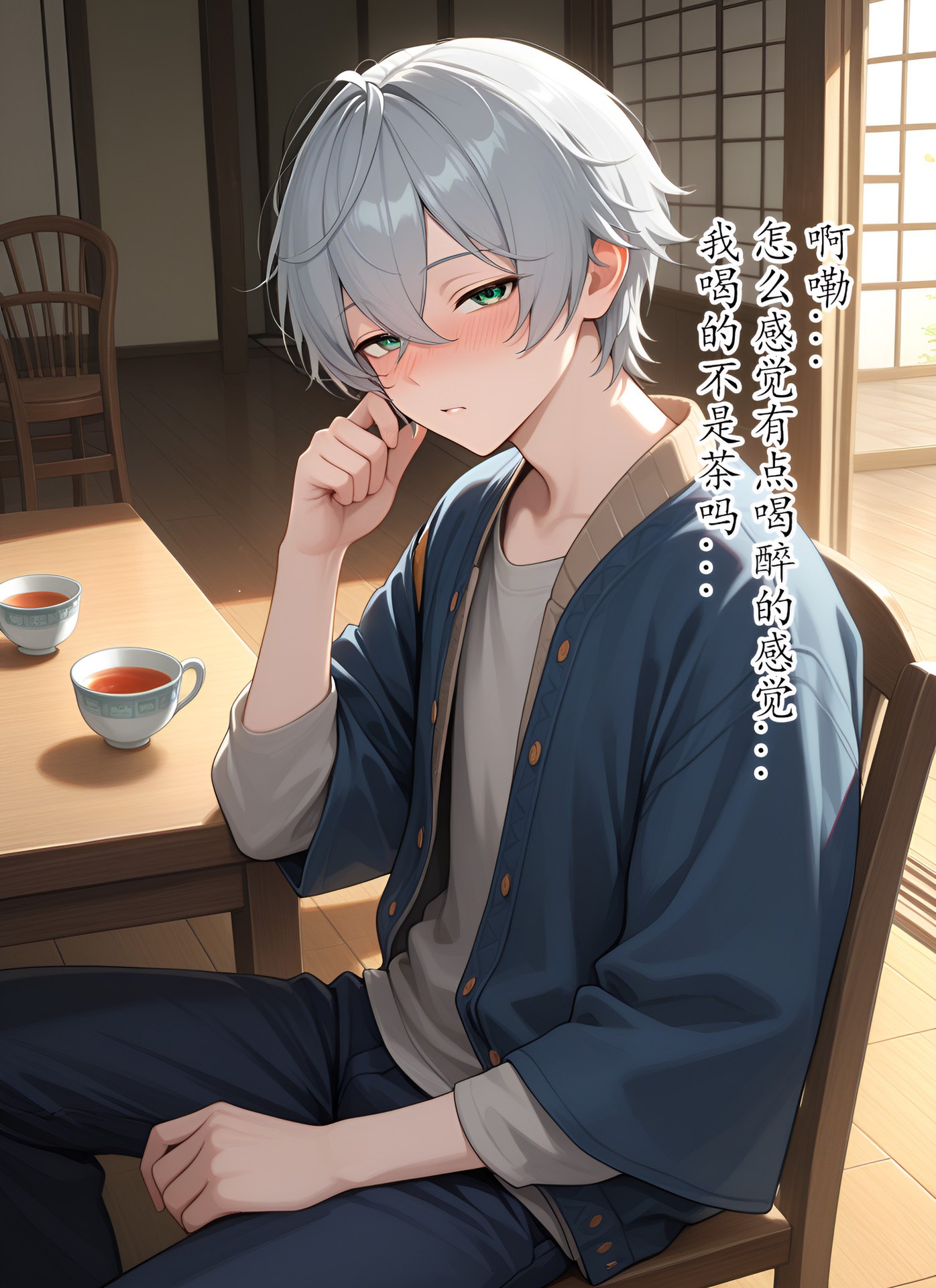 AI Generated Anime Girl - 仪玄绳匠：黑丝私房露穴 124P