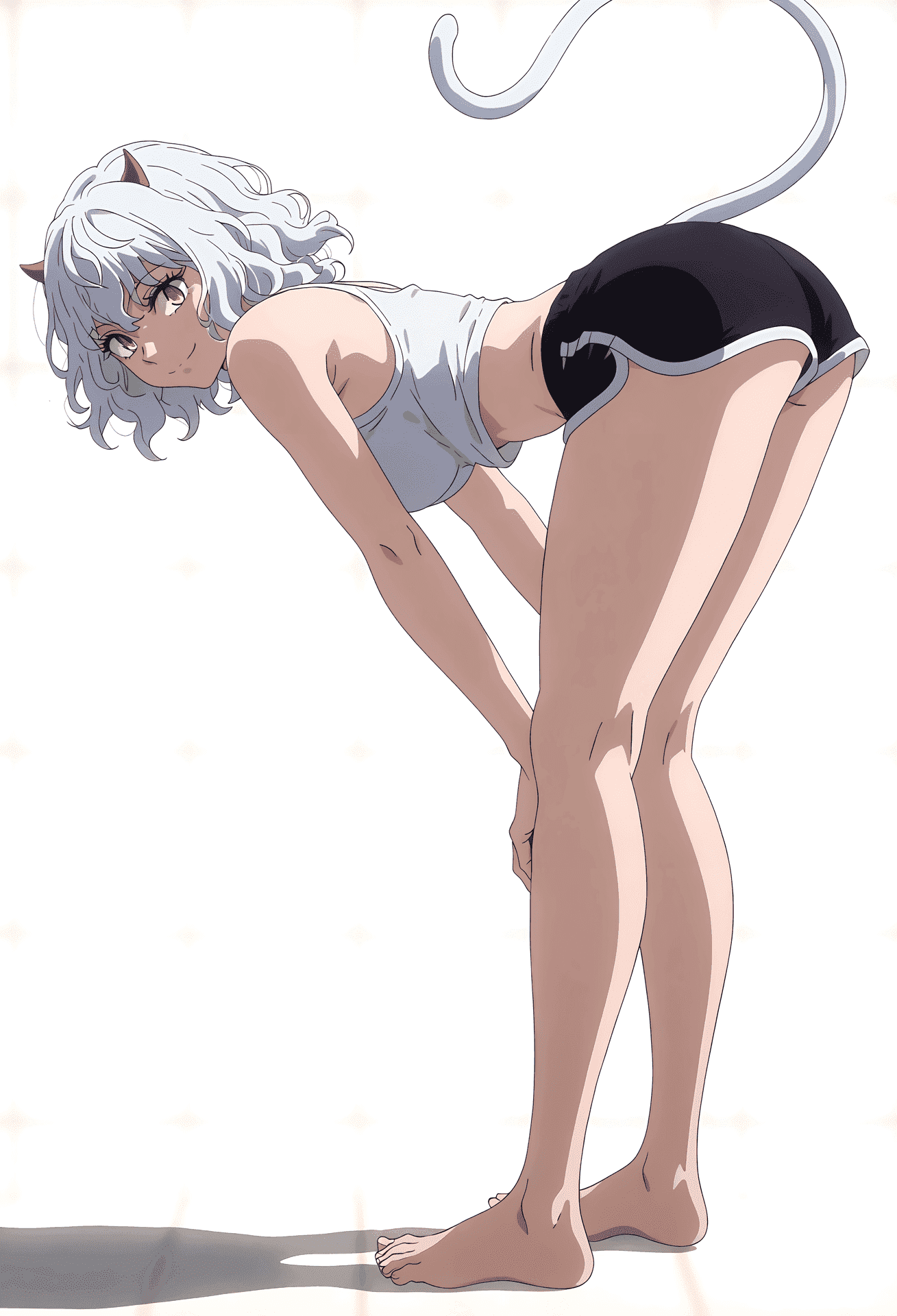 AI Generated Anime Girl - 全职猎人 尼飞比特：紧身衣比基尼露穴 29P