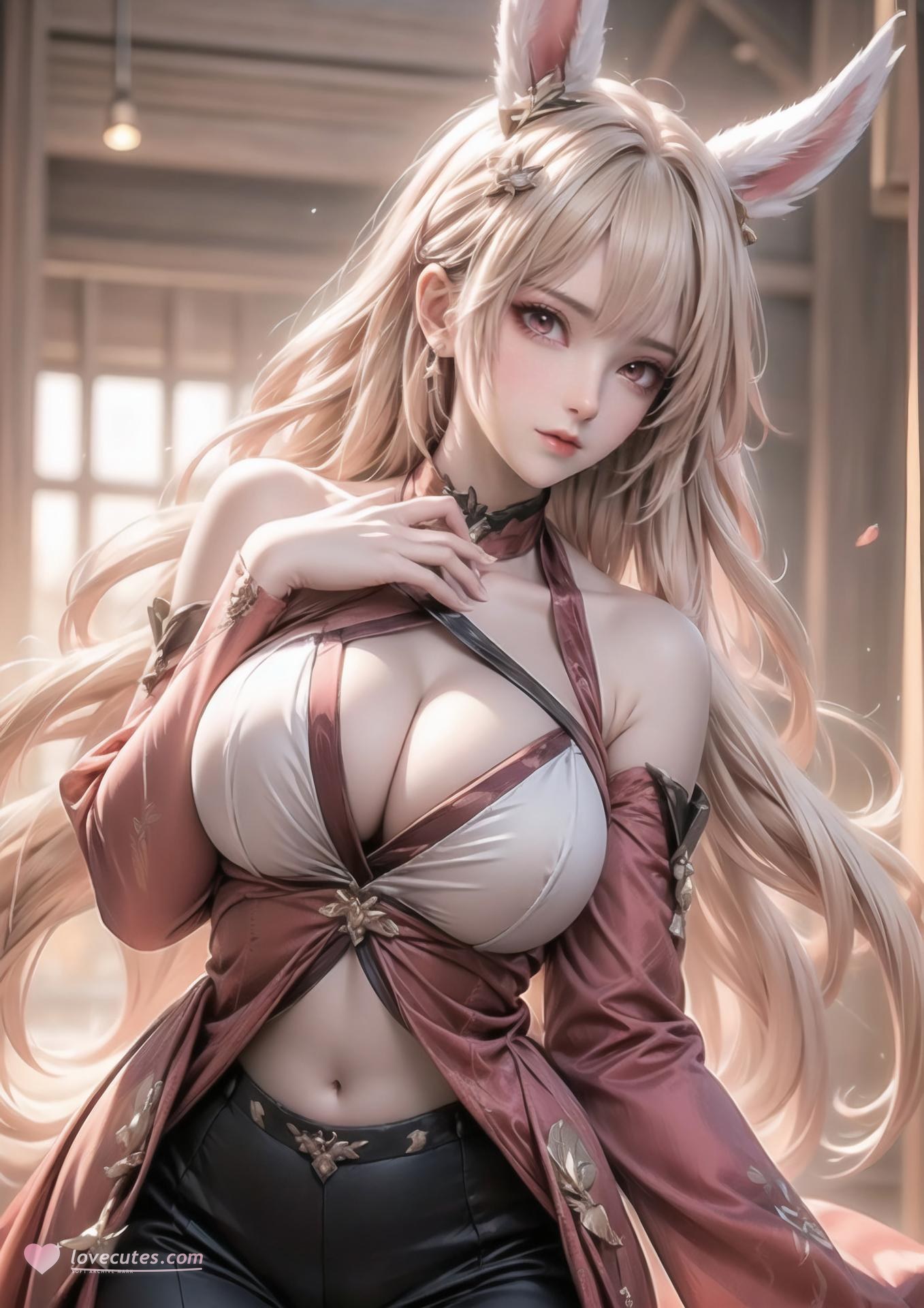 AI Porn - 王者荣耀 公孙离 AI 裸图图库 72P