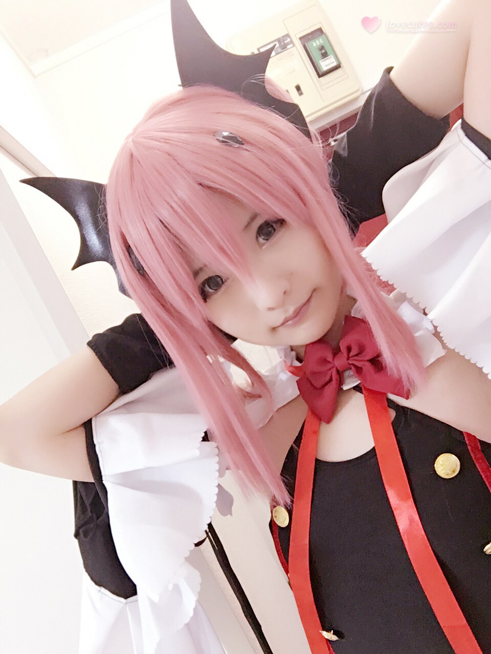 [cosplay] 习呆呆 - 克鲁鲁女王：粉发恶魔露点还原 36P2V