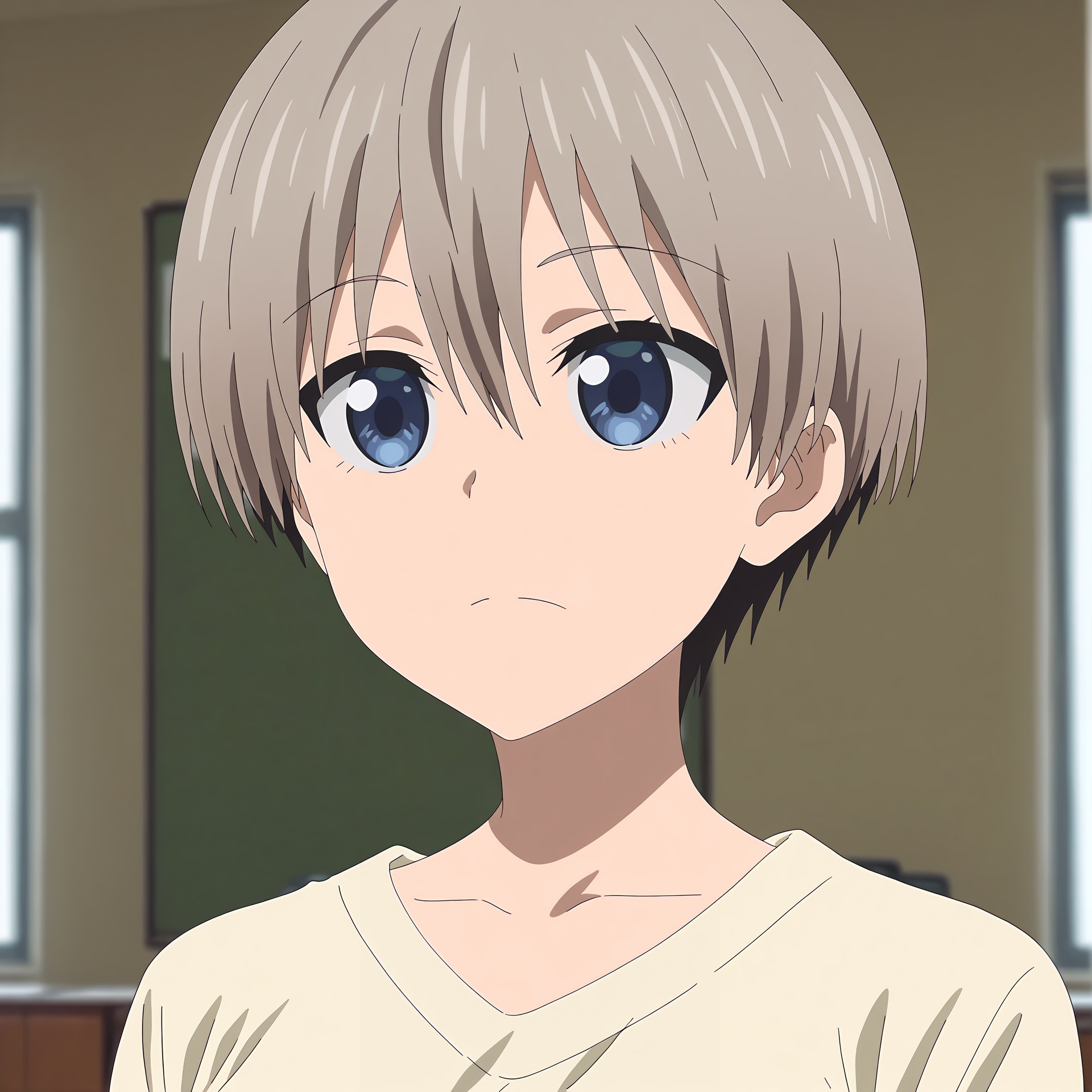 AI Generated Anime Girl - 宇崎学妹想要玩！ 宇崎花：比基尼浴室露穴 29P