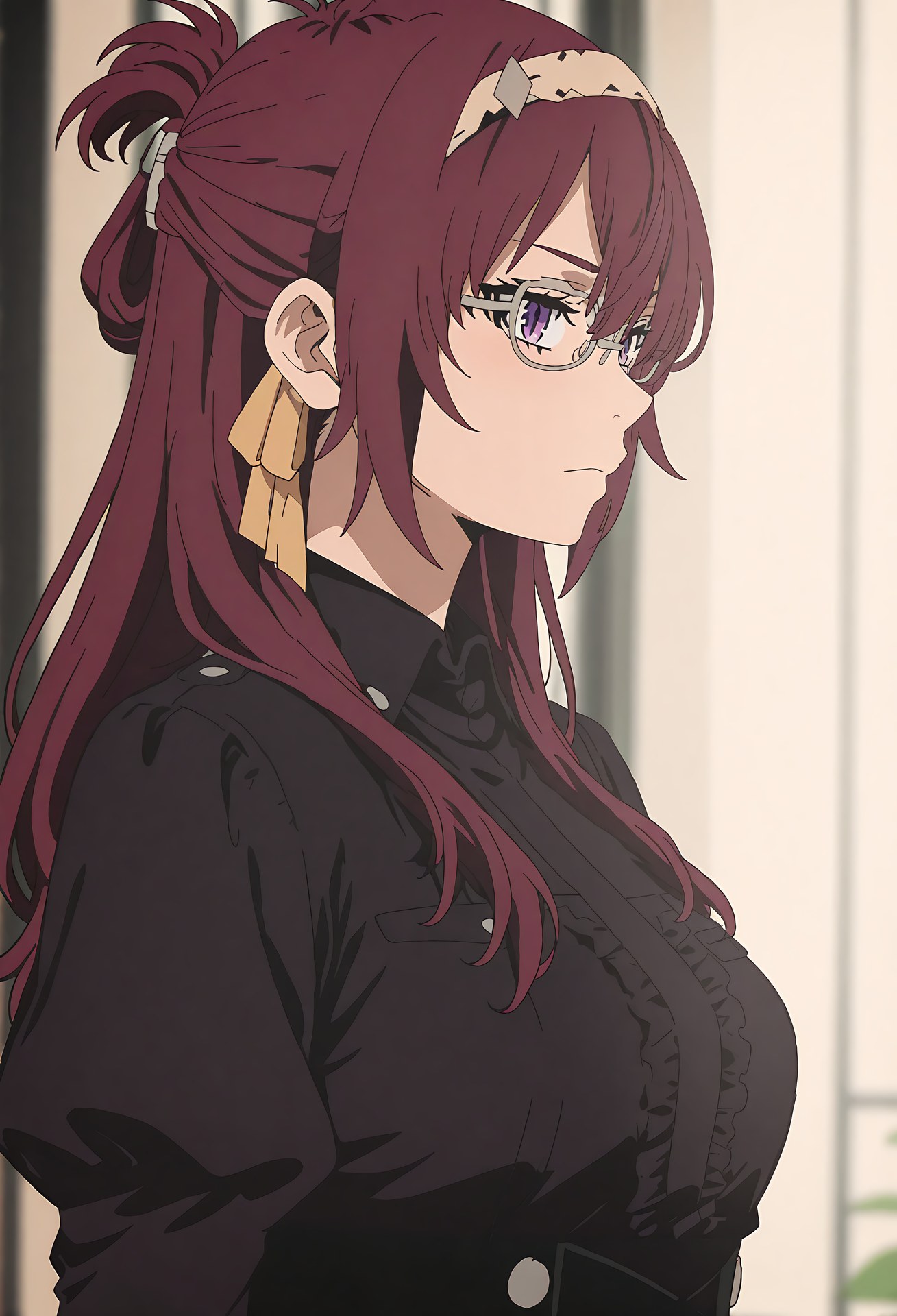 AI 생성 Anime Girl - 무직전생 릴리아 그레이럿: 레이스 란제리 학생복 노출 컷 40P