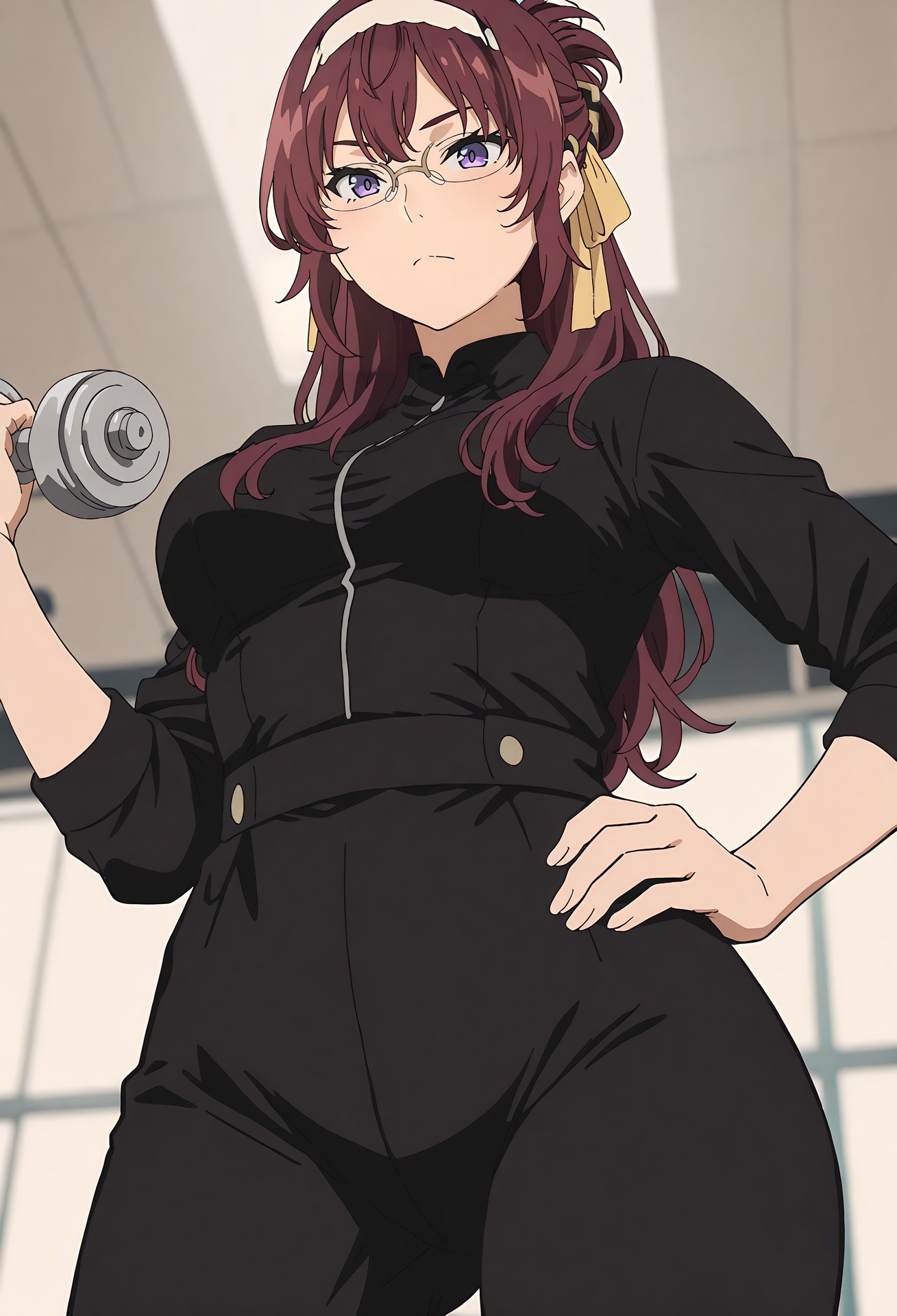 AI 생성 Anime Girl - 무직전생 릴리아 그레이럿: 레이스 란제리 학생복 노출 컷 40P