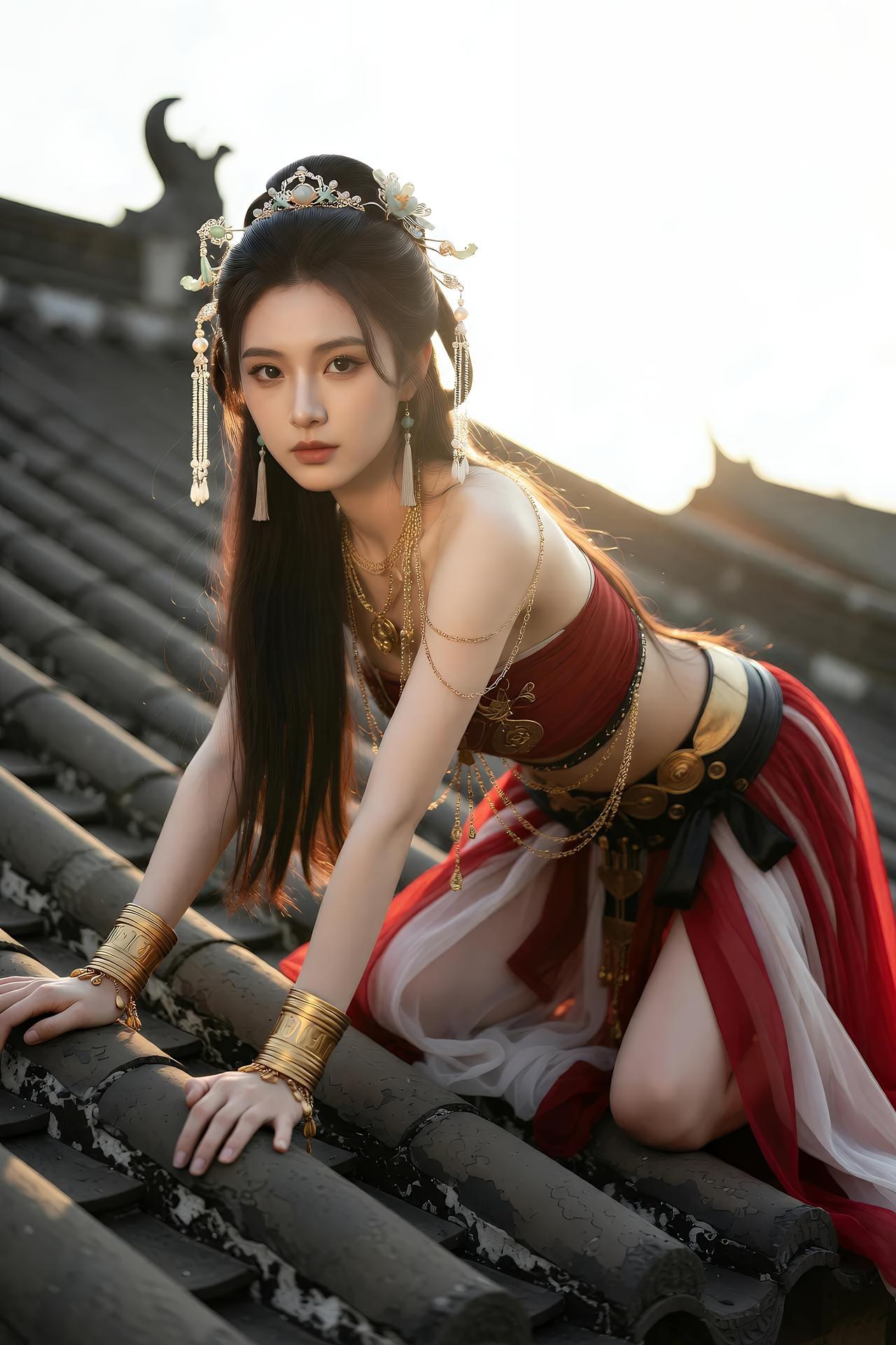 [AI美女] 猫儿仙子 - 修仙：古风仙侠角色写真 美腿幻想 83P