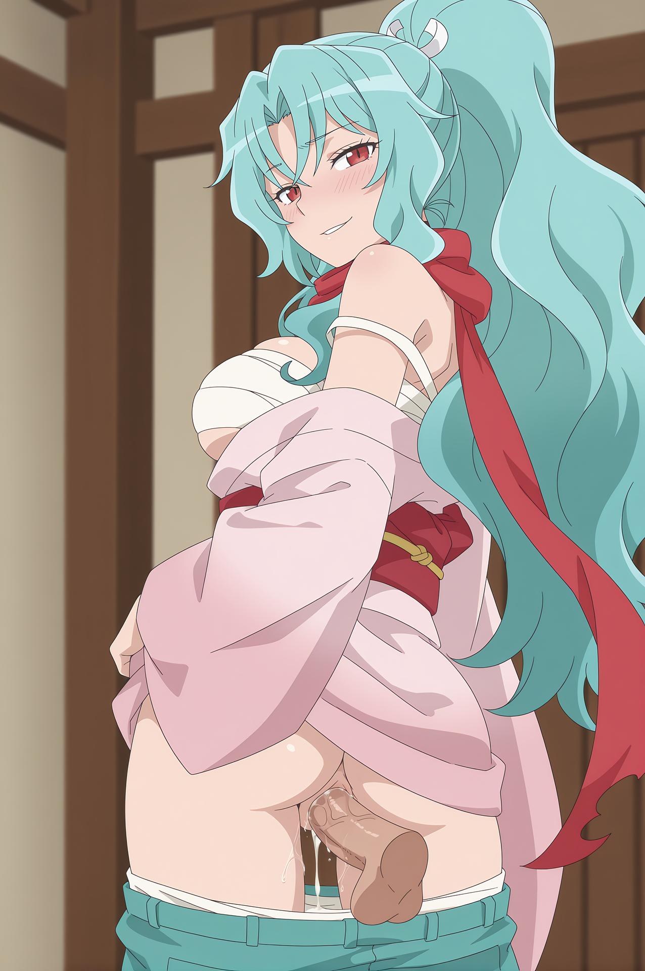 AI Generated Anime Girl - 月光下的异世界之旅 巴 Vol.1：タイツ私房 露穴 246P