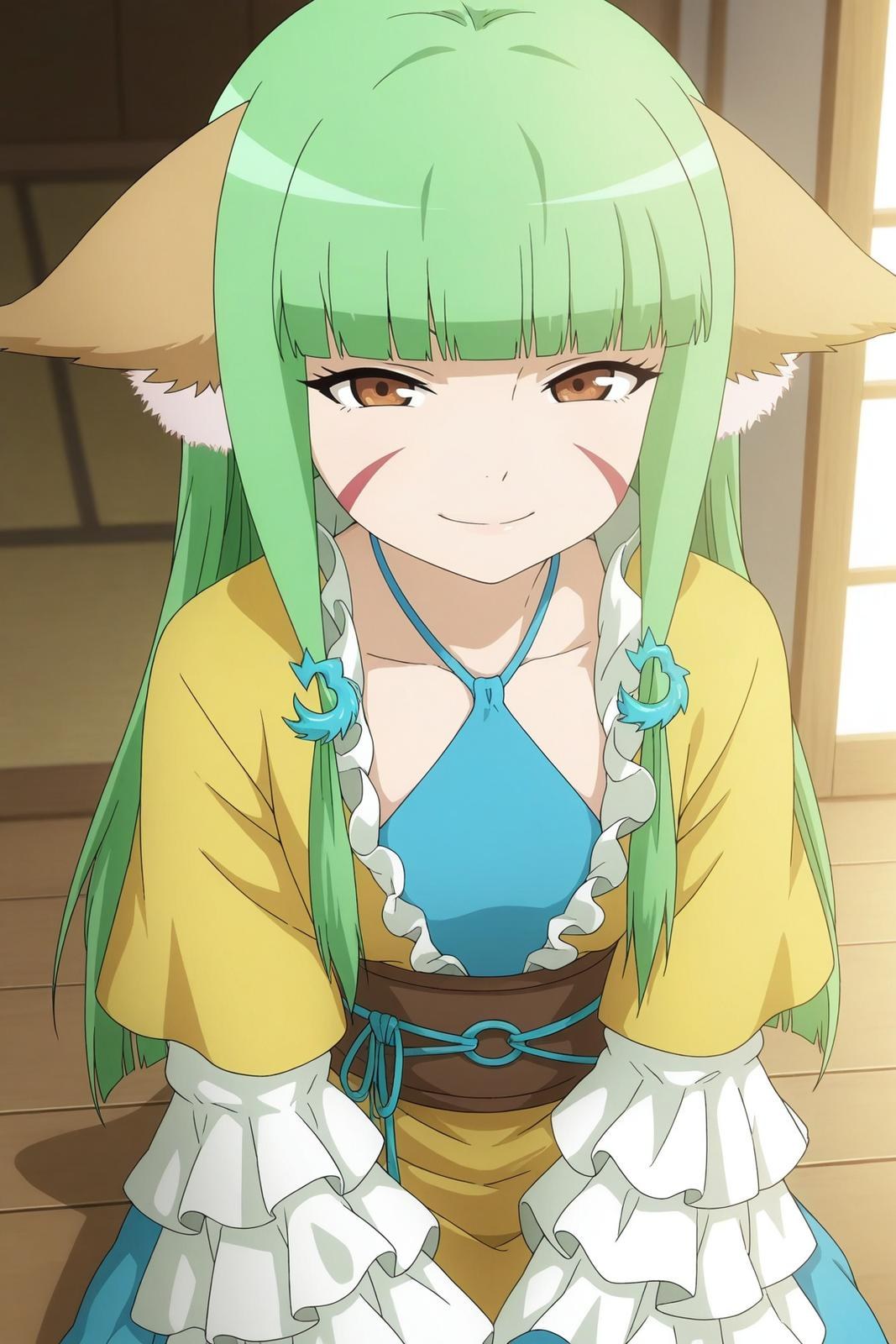AI Generated Anime Girl - 涂山容容：长发露穴 164P