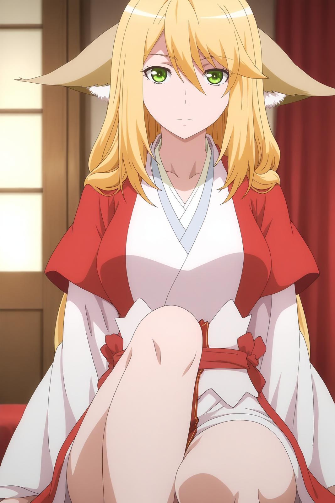AI Generated Anime Girl - 涂山红红：蕾丝内衣露穴 151P