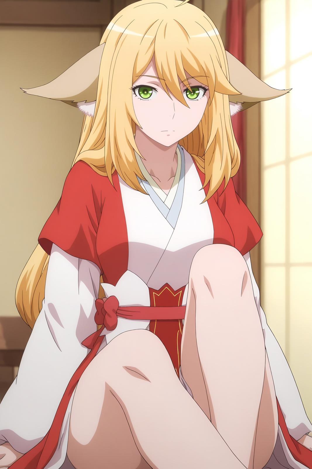 AI Generated Anime Girl - 涂山红红：蕾丝内衣露穴 151P