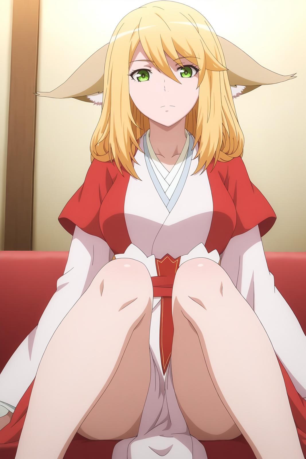AI Generated Anime Girl - 涂山红红：蕾丝内衣露穴 151P