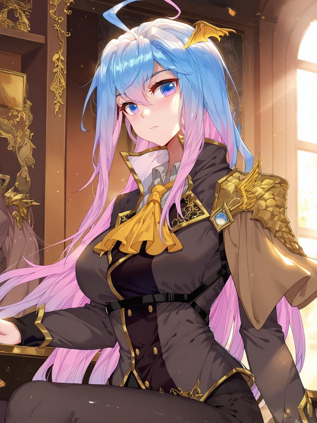 AI Generated Anime Girl - 王秋儿：黑丝私房床拍露穴 132P