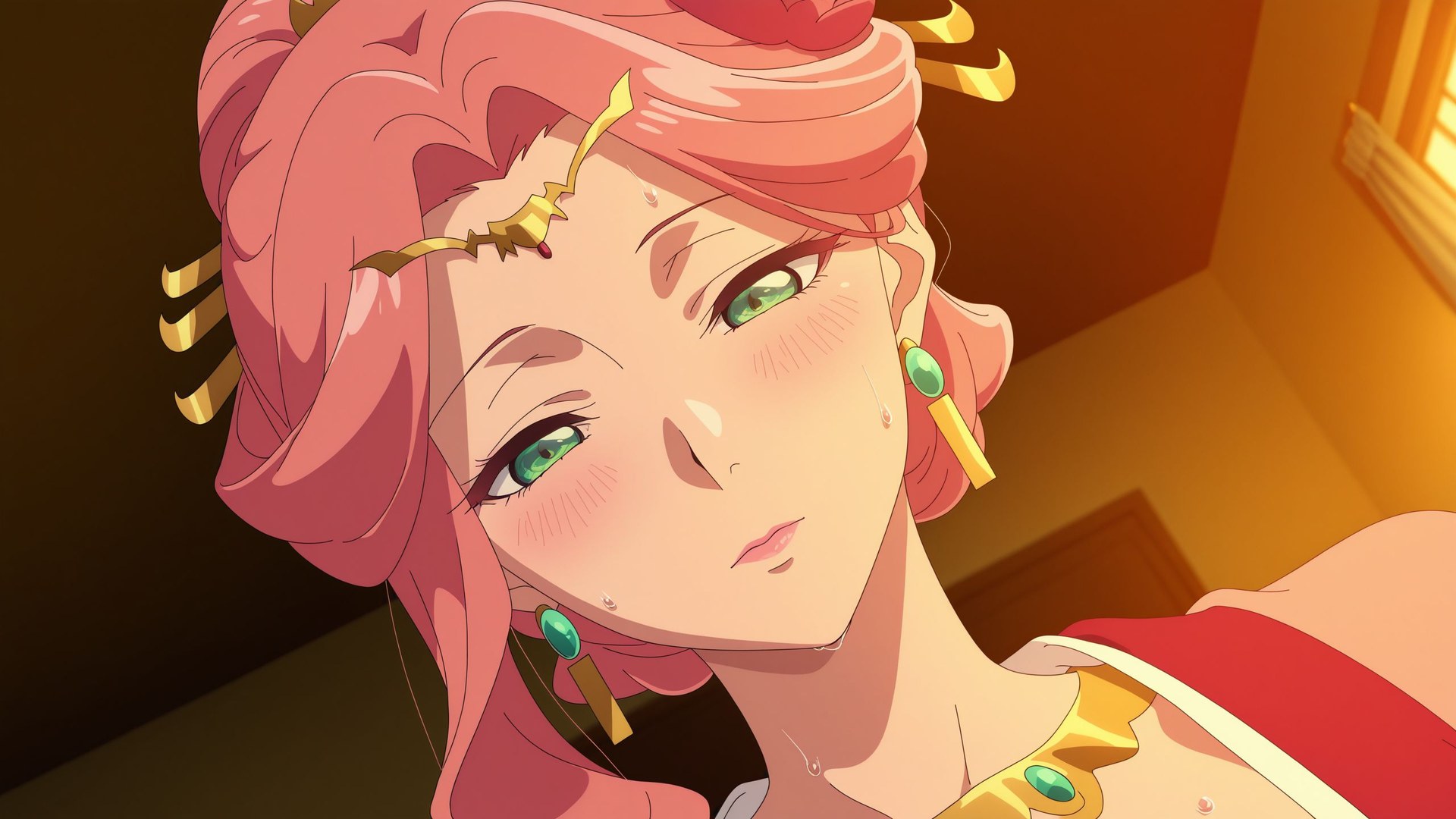 AI Generated Anime Girl - 药屋少女的呢喃 玉叶妃：宫廷寝宫床拍露穴 250P