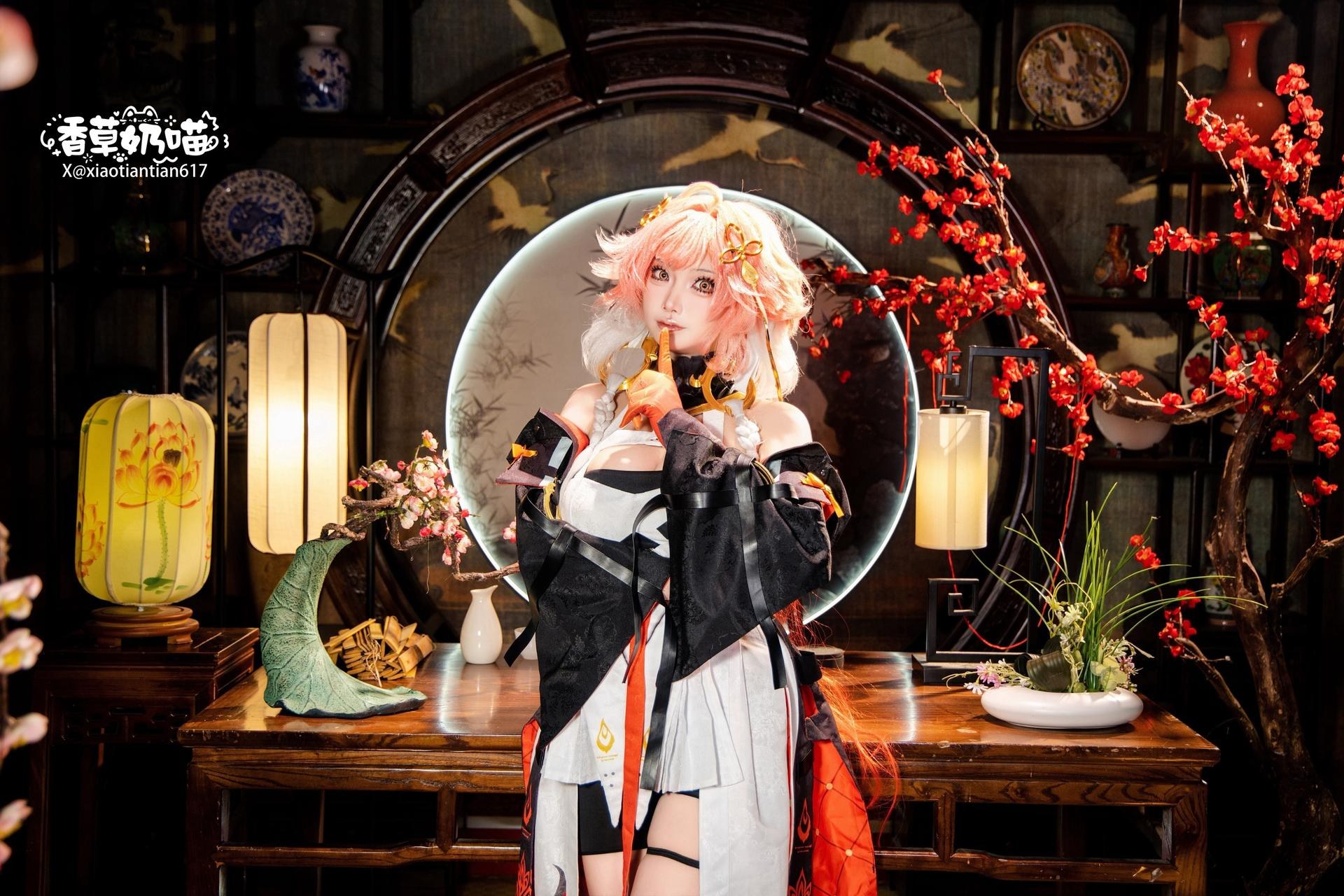 [cosplay] 香草奶喵 - 鸣潮 长离典藏版：原皮内景礼装还原 29P