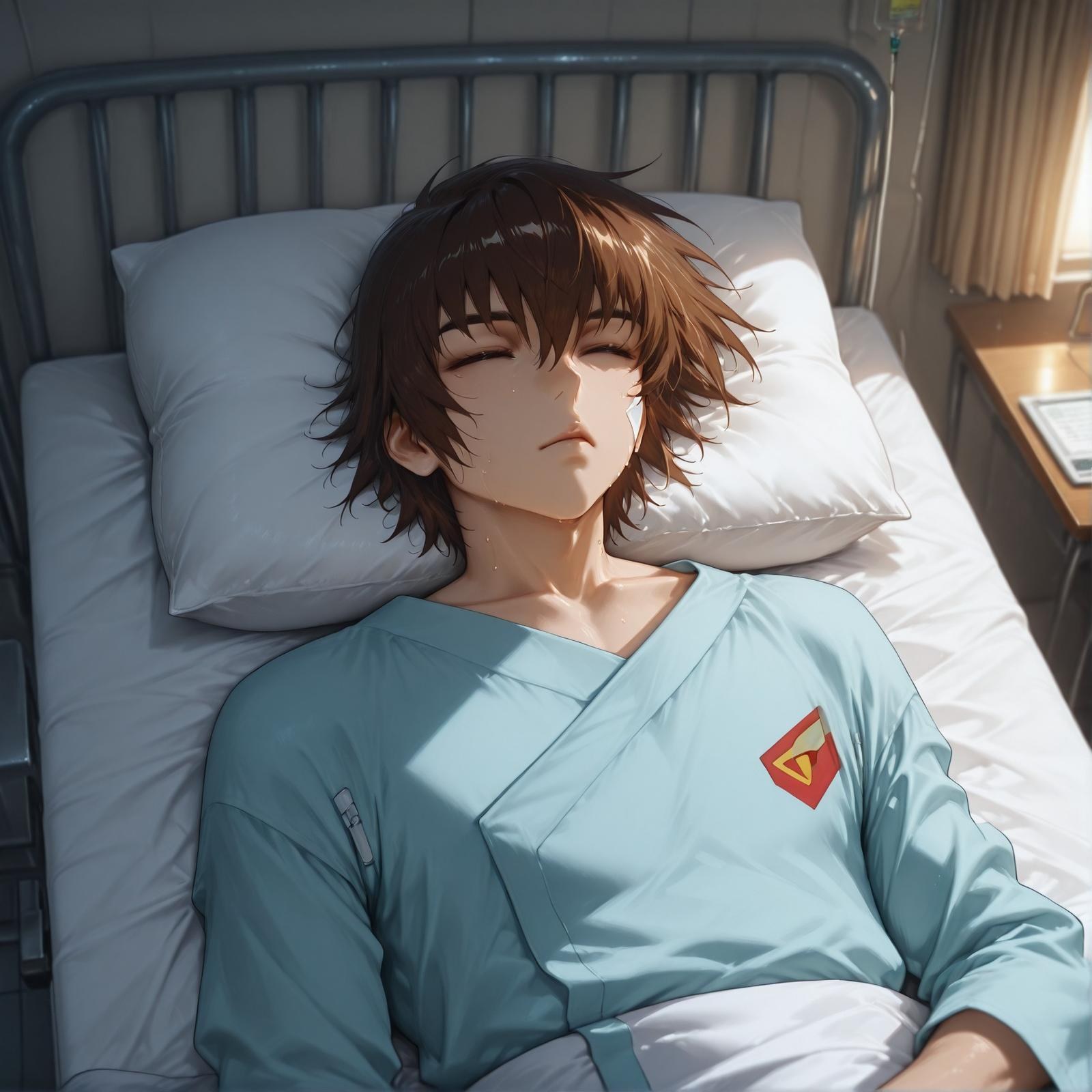 AI Generated Anime Girl - 医疗偿债 拉克丝·克莱因：偿债诊疗蕾丝内衣 345P