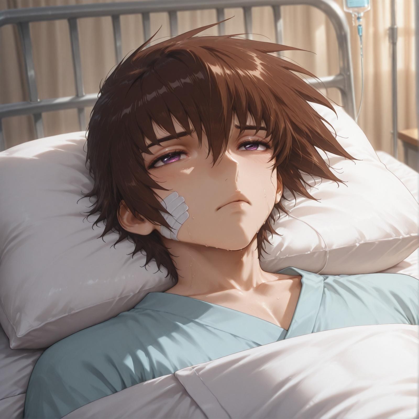 AI Generated Anime Girl - 医疗偿债 拉克丝·克莱因：偿债诊疗蕾丝内衣 345P