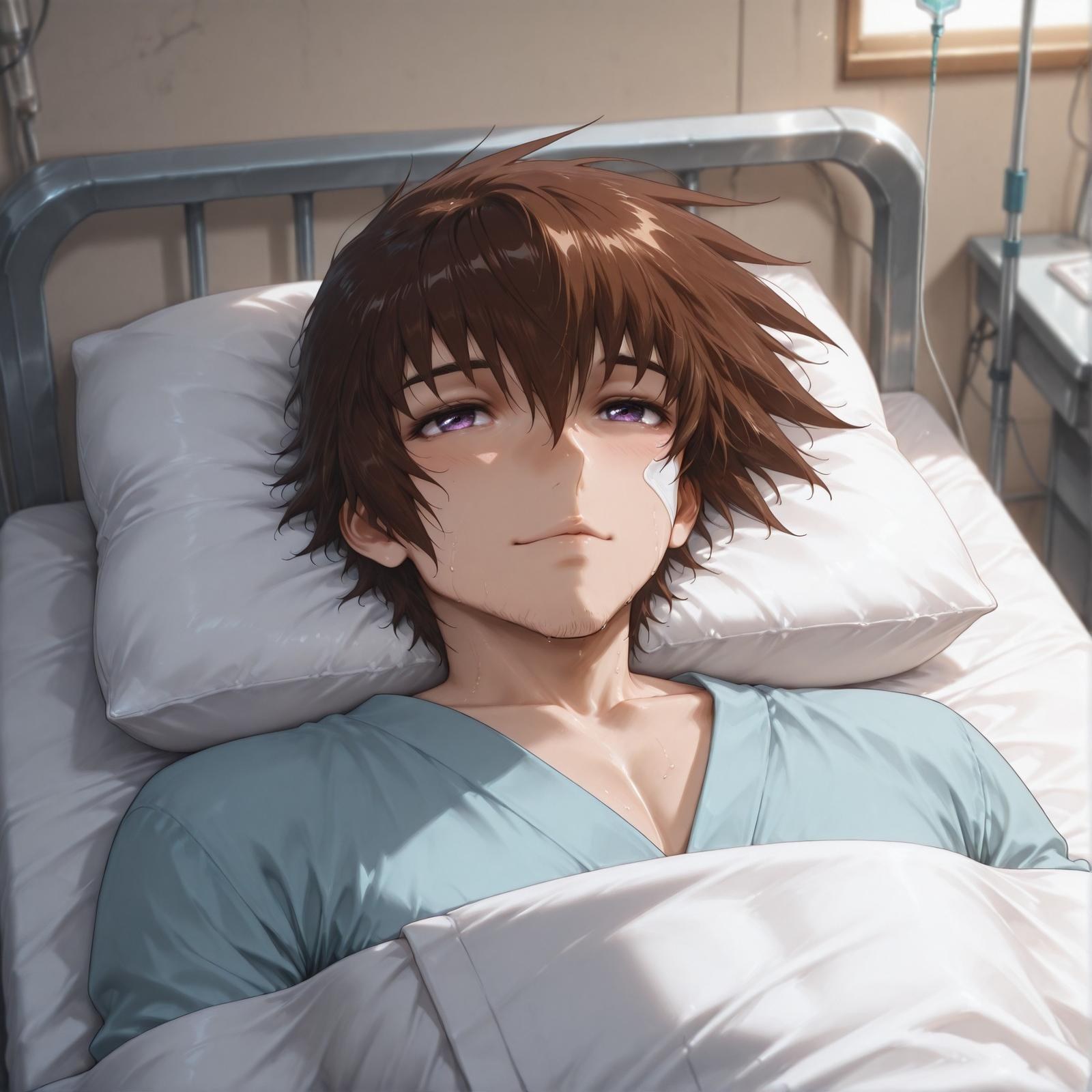 AI Generated Anime Girl - 医疗偿债 拉克丝·克莱因：偿债诊疗蕾丝内衣 345P