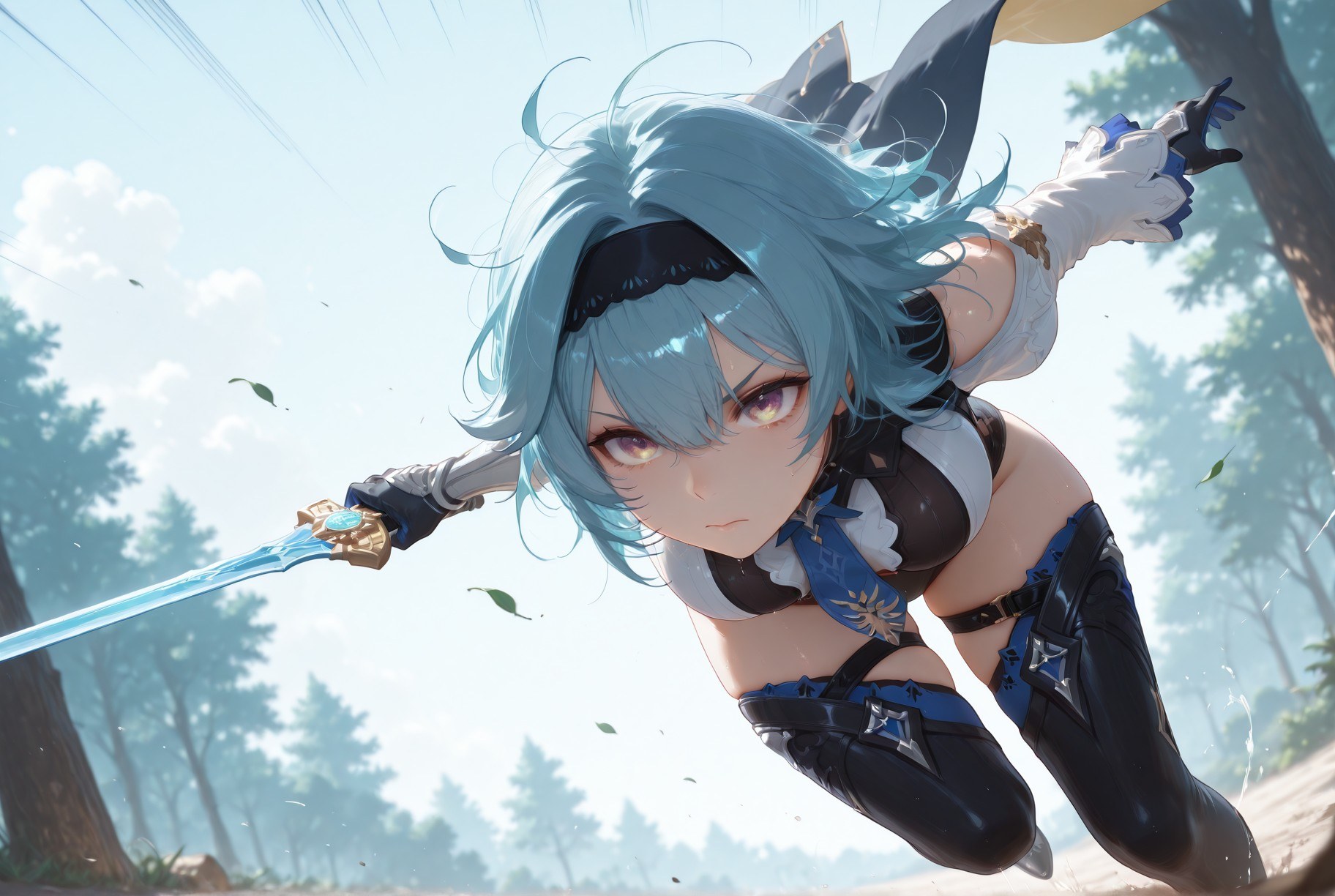 AI Generated Anime Girl - 原神 诺艾尔、优菈合集：护士装白丝 257P