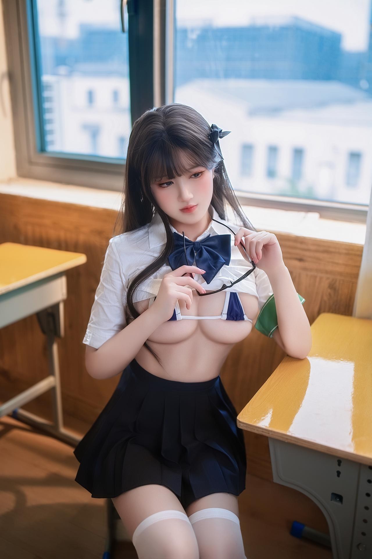 [写真] 三度_69 - 学生会长思春期：教室主题写真 41P