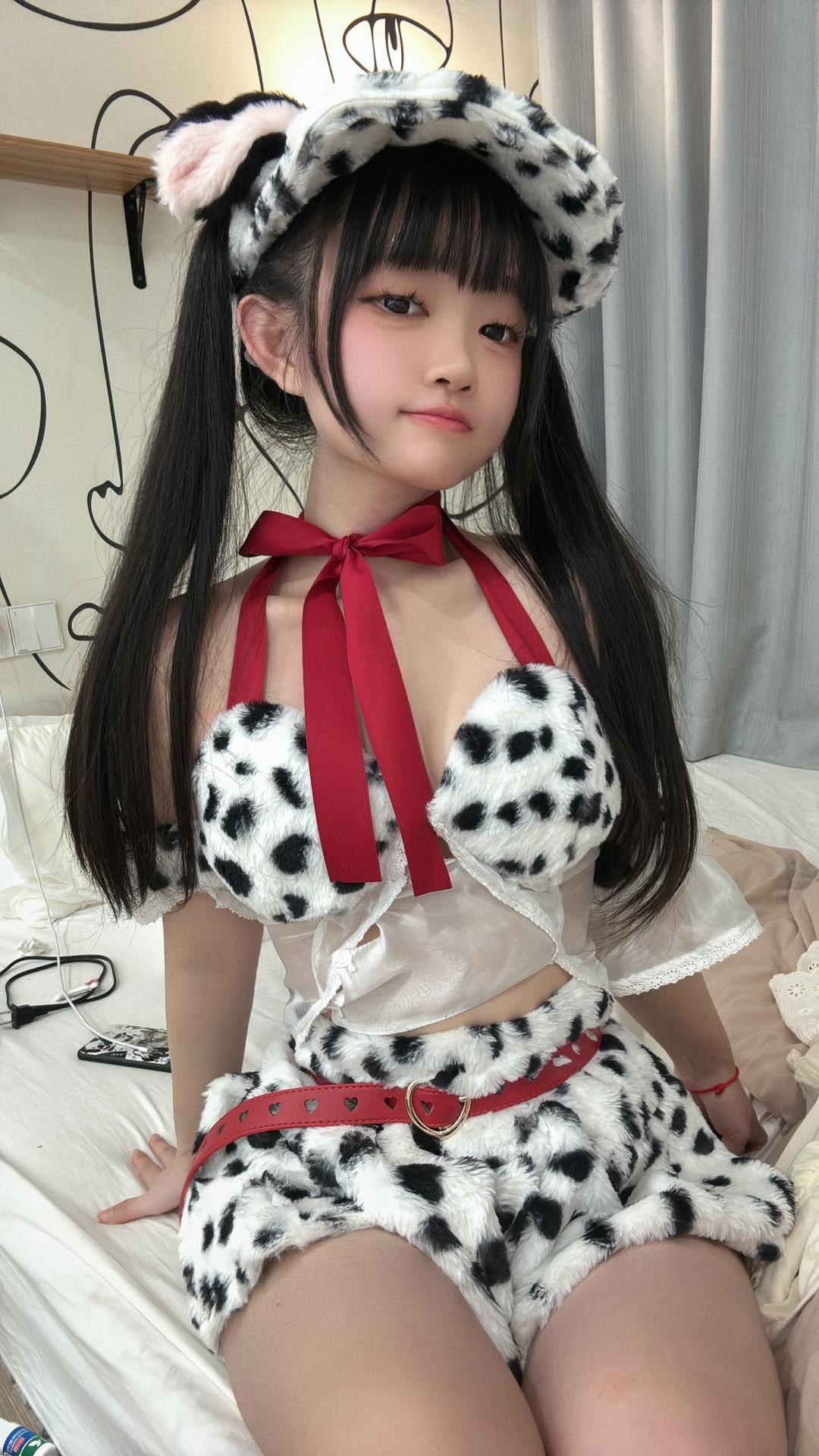 神沢永莉斑点小狗狗主题写真 61P