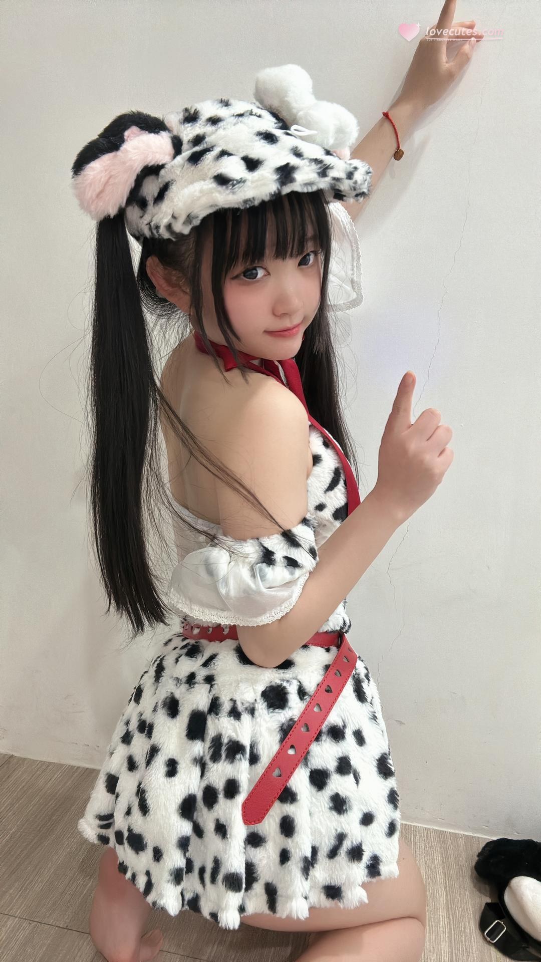 神沢永莉斑点小狗狗主题写真 61P