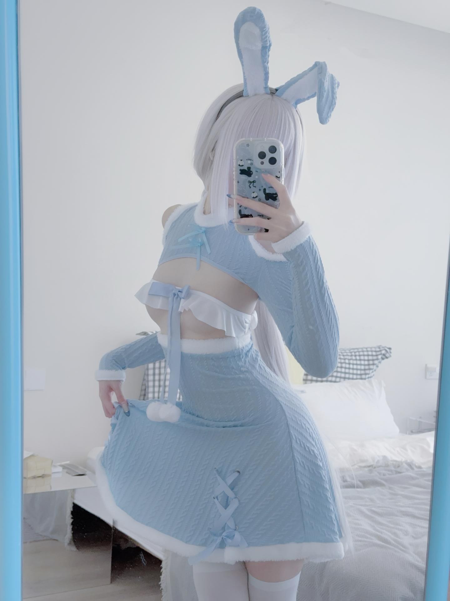 纸悦Etsu_ko绒绒兔主题写真 23P