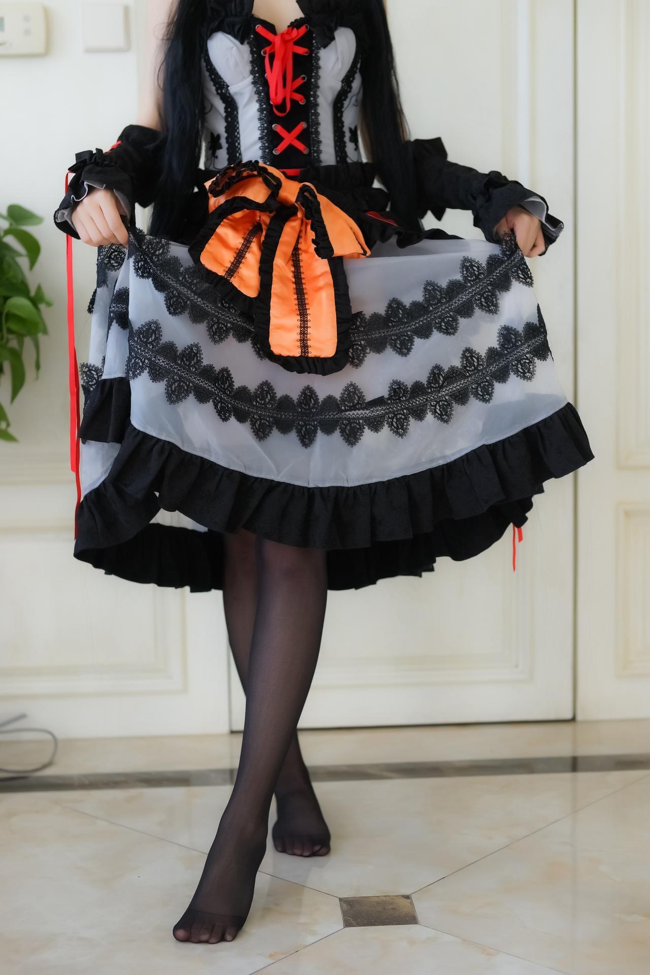 [cosplay] 少女映画 - 时崎狂三 灵装：大尺度角色还原 109P