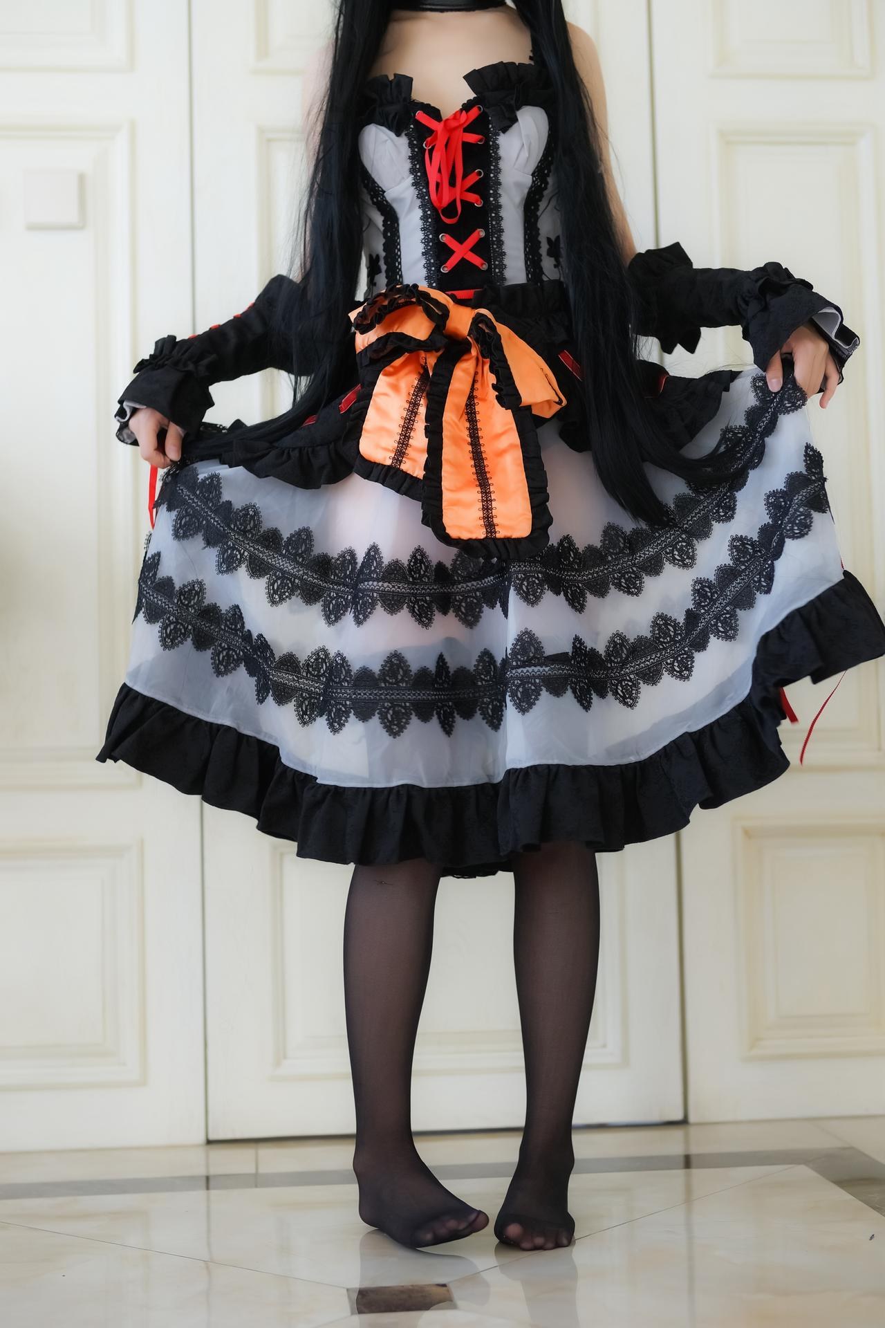 [cosplay] 少女映画 - 时崎狂三 灵装：大尺度角色还原 109P