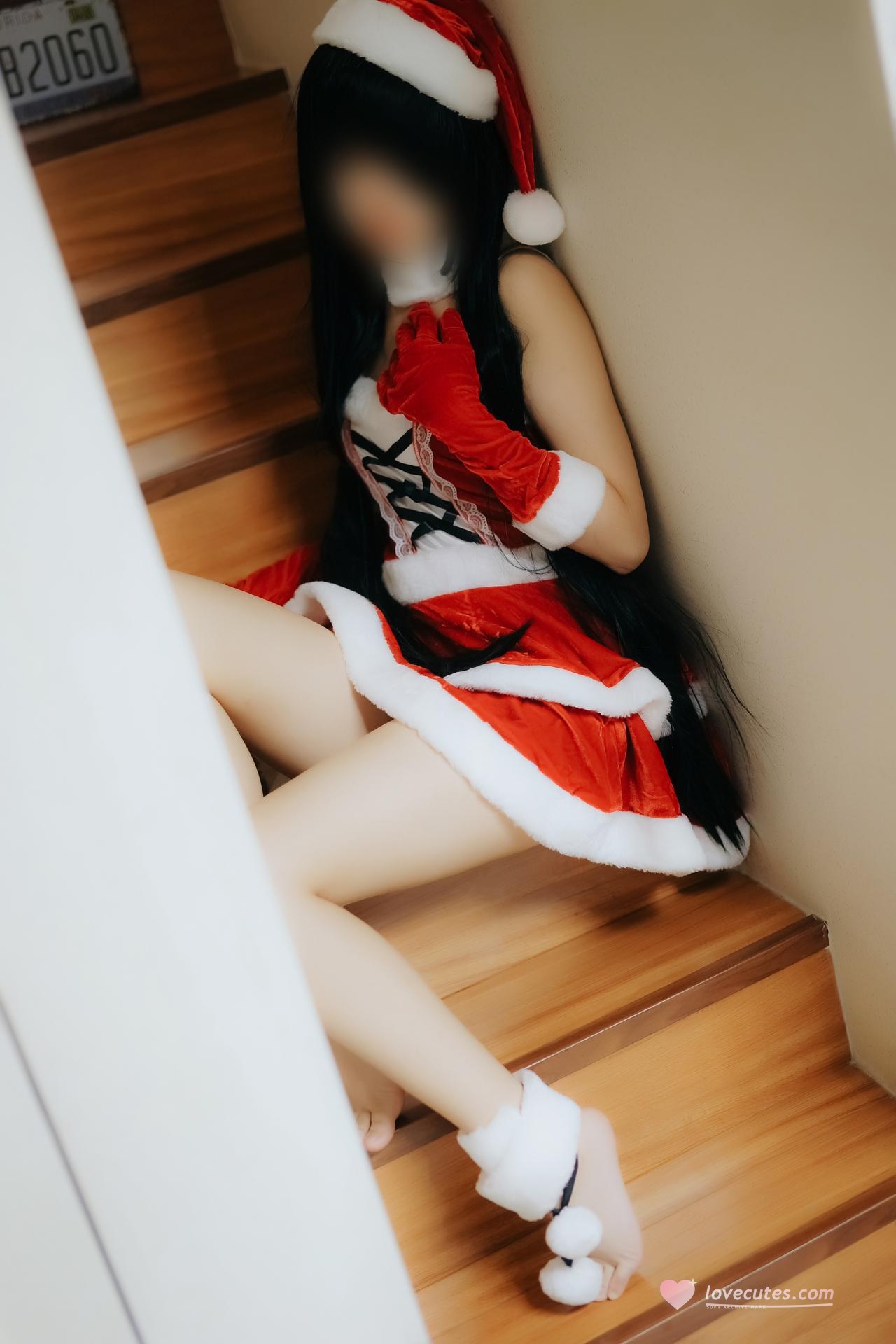 [cosplay] 少女映画 - 时崎狂三 圣诞：大尺度角色还原 121P1V
