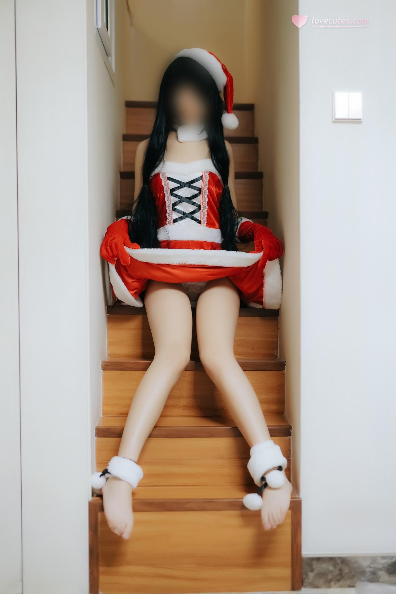 [cosplay] 少女映画 - 时崎狂三 圣诞：大尺度角色还原 121P1V