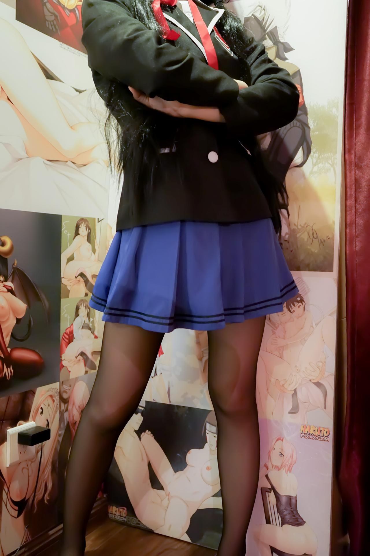 [cosplay] 少女映画 - 时崎狂三 校服：大尺度角色还原 81P