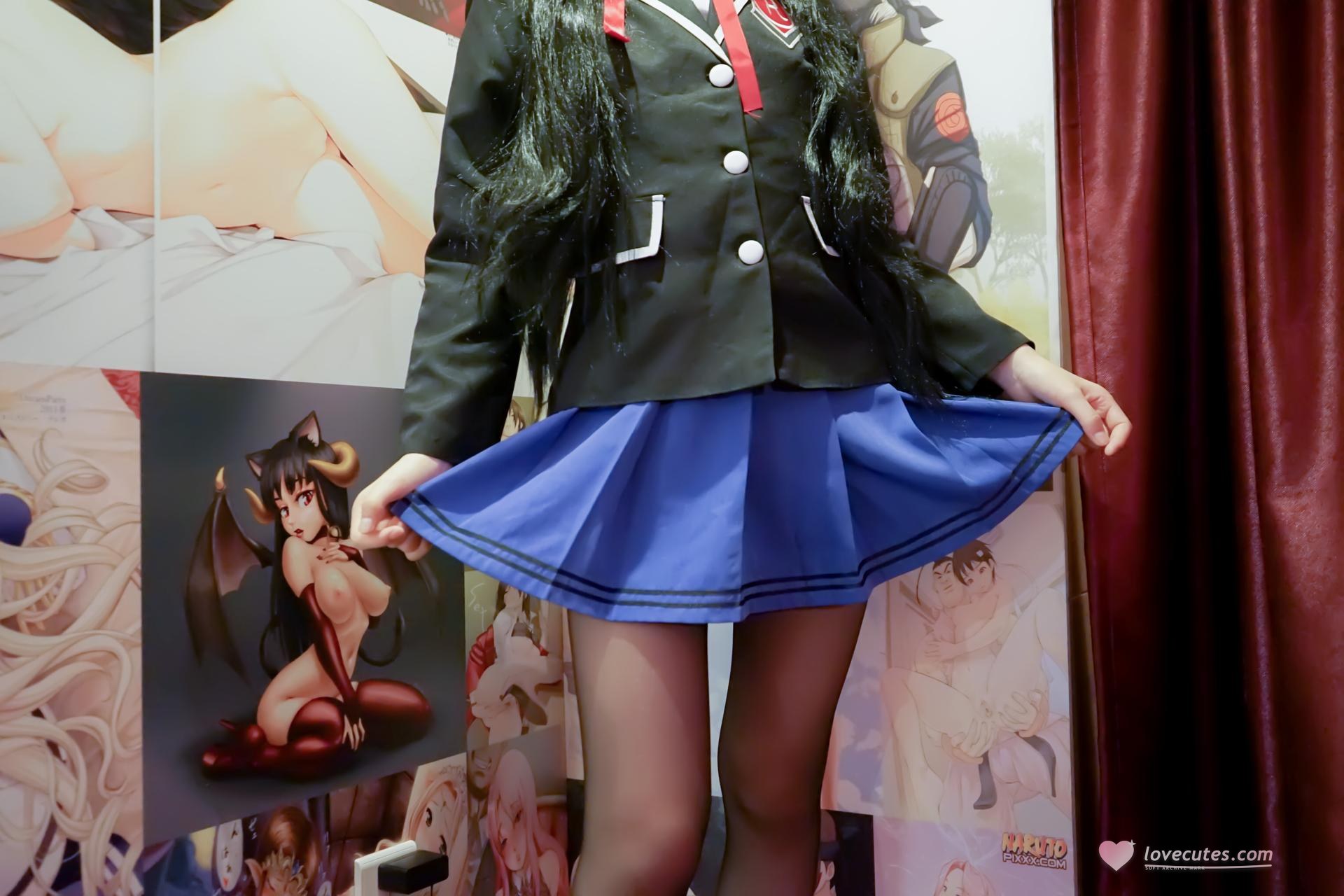[cosplay] 少女映画 - 时崎狂三 校服：大尺度角色还原 81P