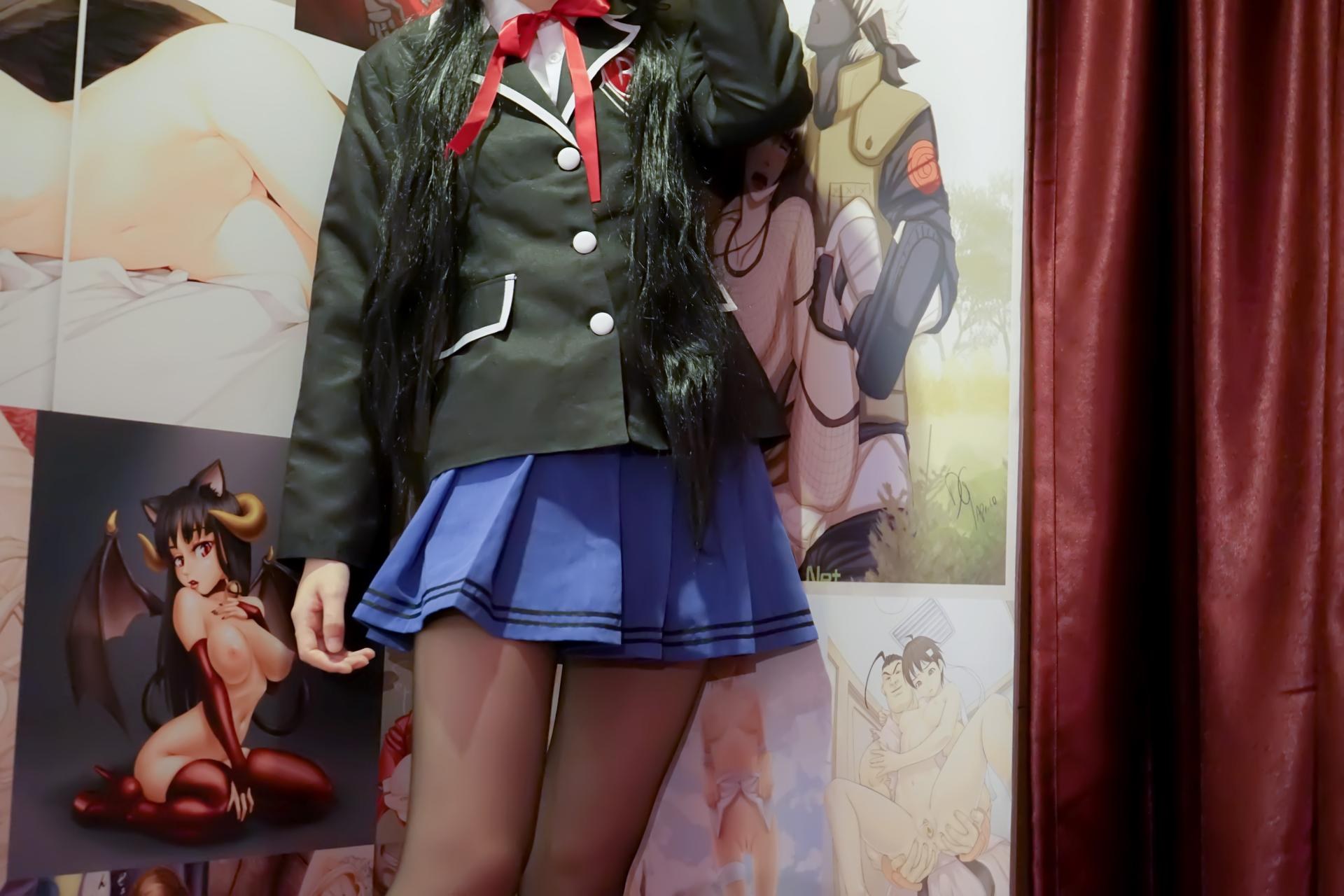 [cosplay] 少女映画 - 时崎狂三 校服：大尺度角色还原 81P
