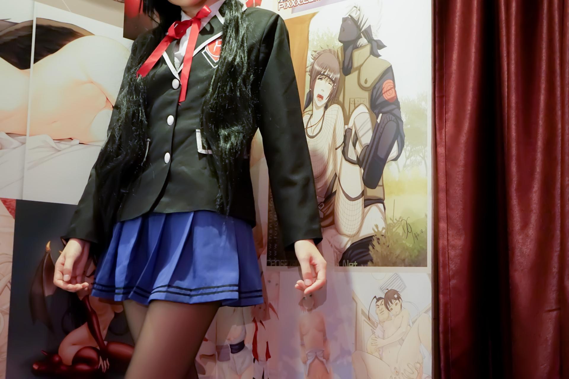 [cosplay] 少女映画 - 时崎狂三 校服：大尺度角色还原 81P